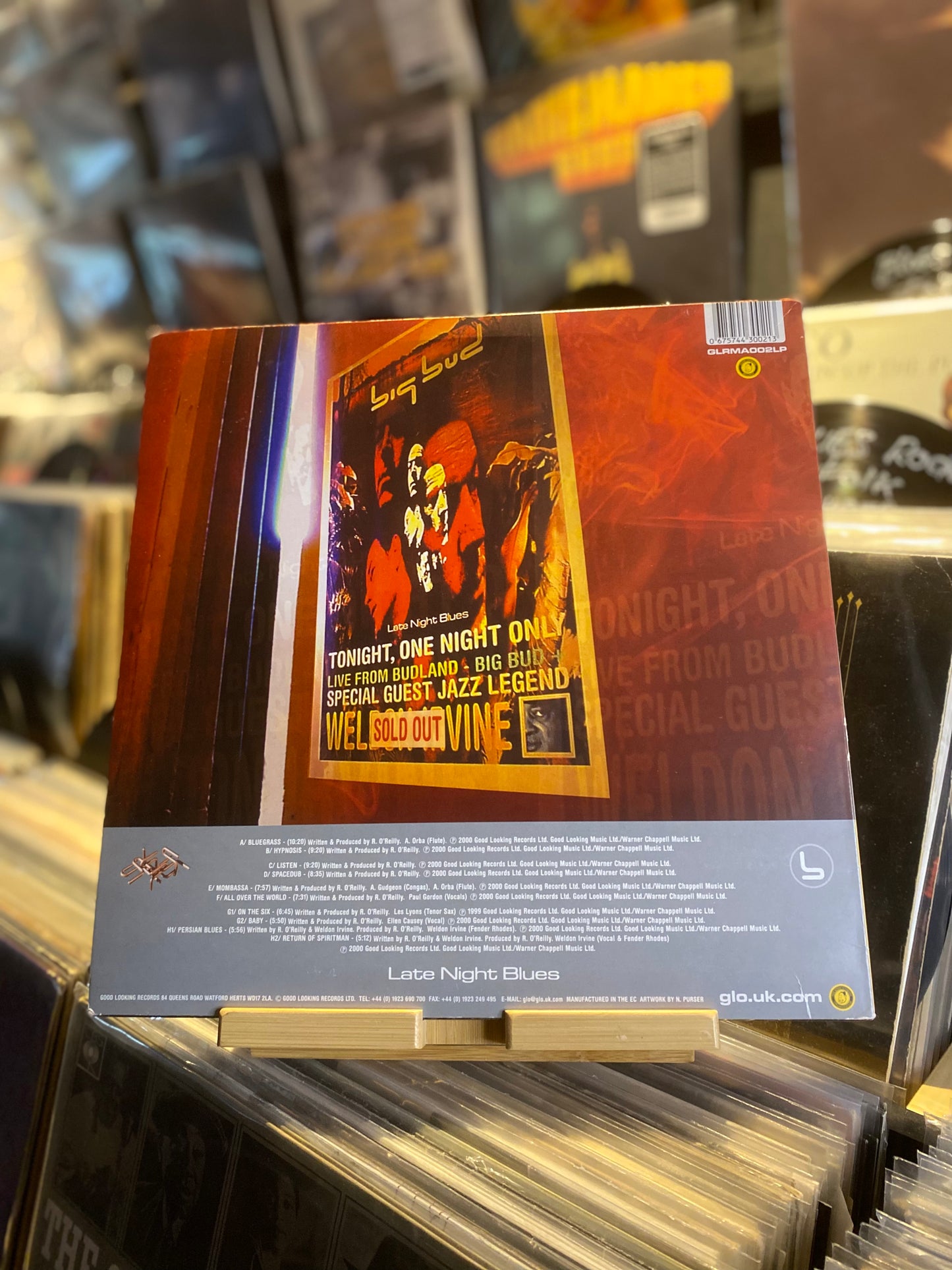 BIG BUD – LATE NIGHT BLUES / (UK 2000)