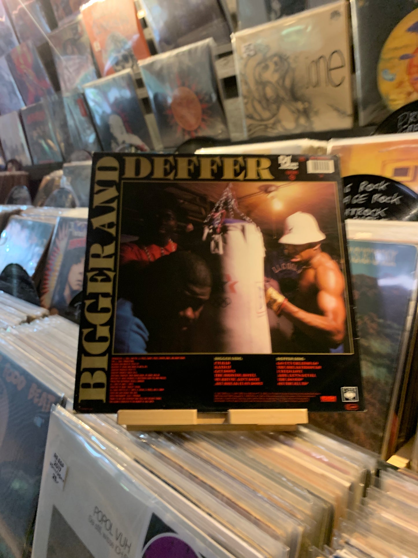 LL COOL J - BIGGER AND DEFFER...OG UK 1987...VG+/EX