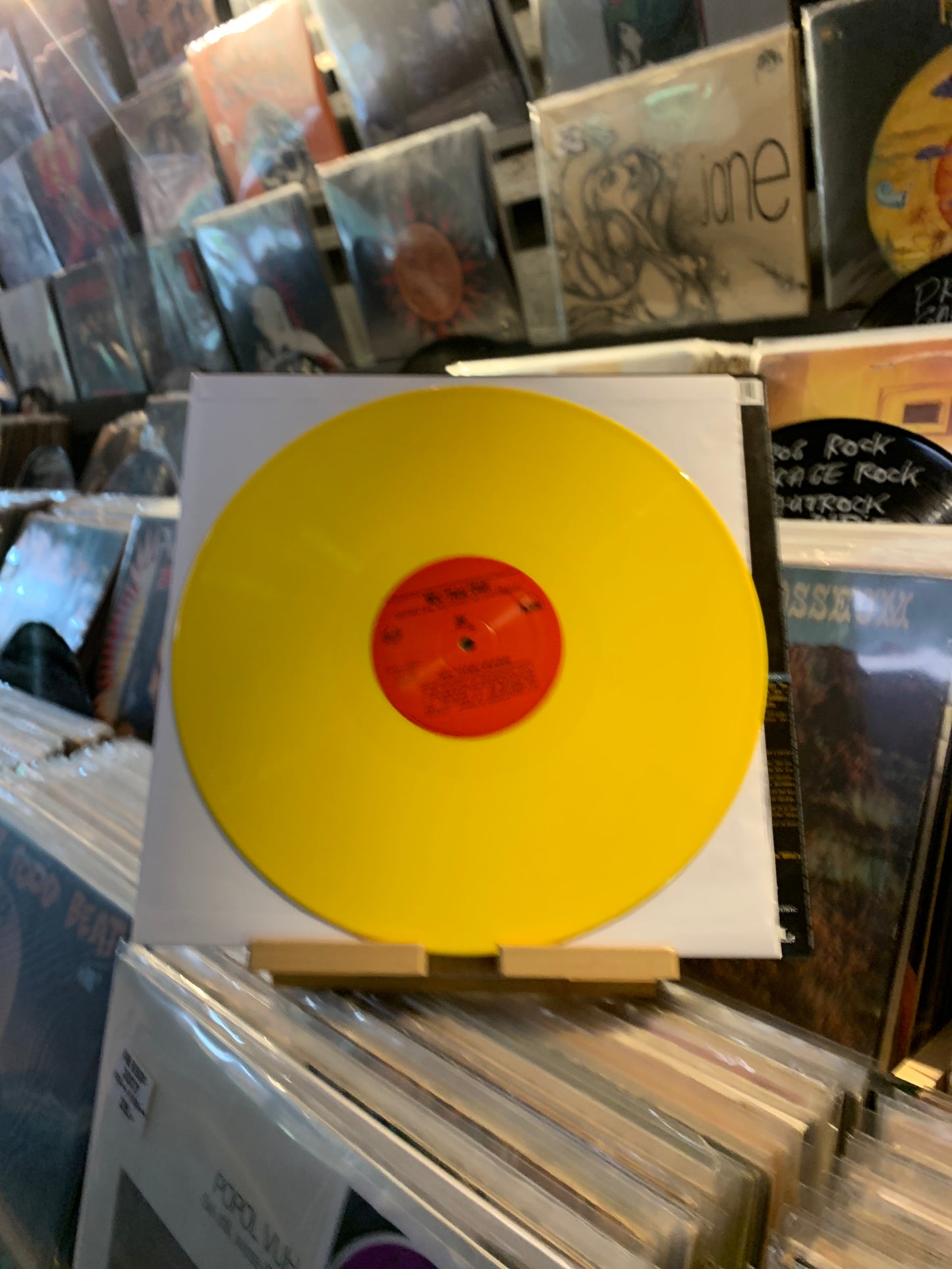 WU-TANG CLAN - ENTER THE....RE EU 2018 EX/EX YELLOW VINYL