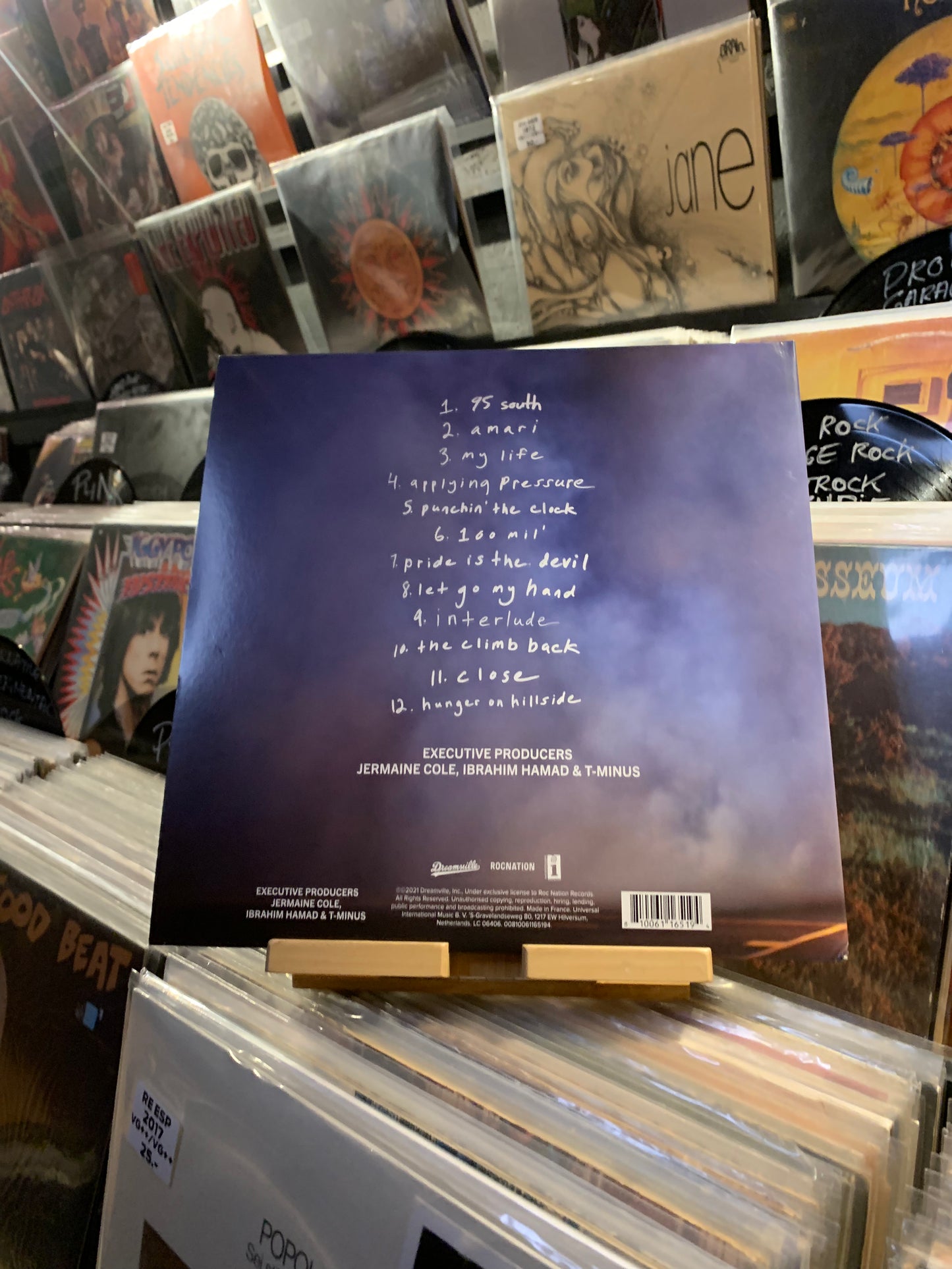 J. COLE - THE OFF-SEASON...OG US 2021 VG+/EX LP