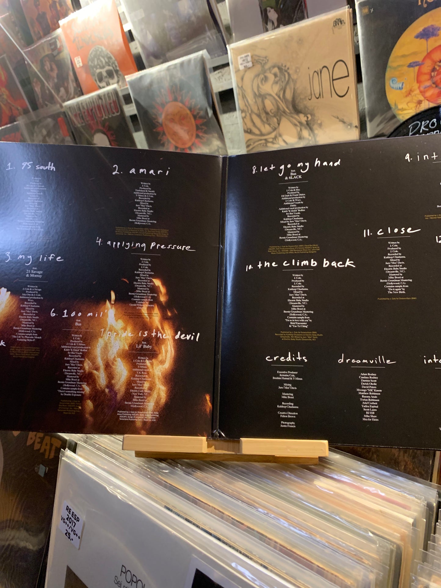J. COLE - THE OFF-SEASON...OG US 2021 VG+/EX LP