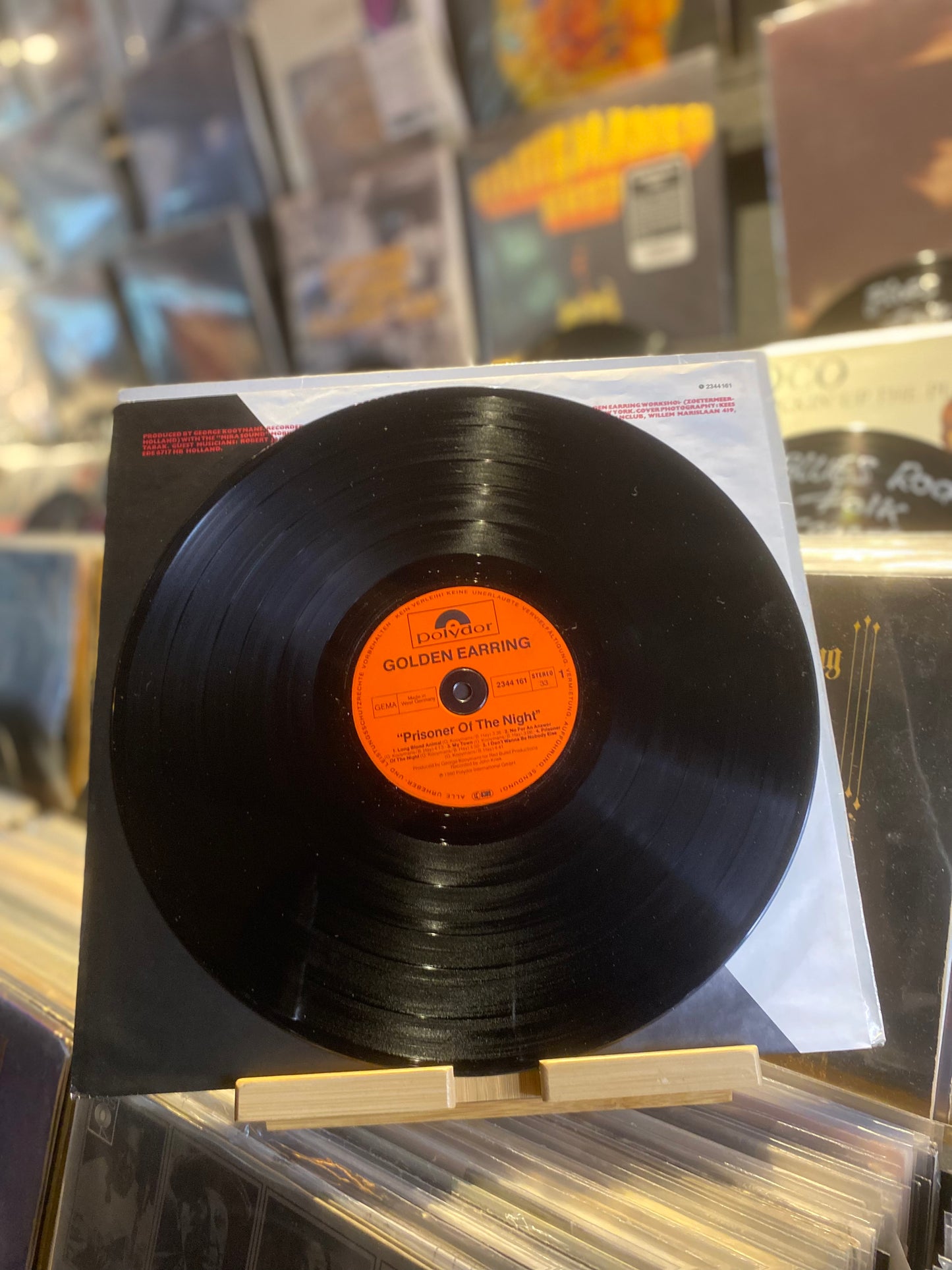 GOLDEN EARRING – PRISONER OF THE NIGHT / LP (OG GER 1970)