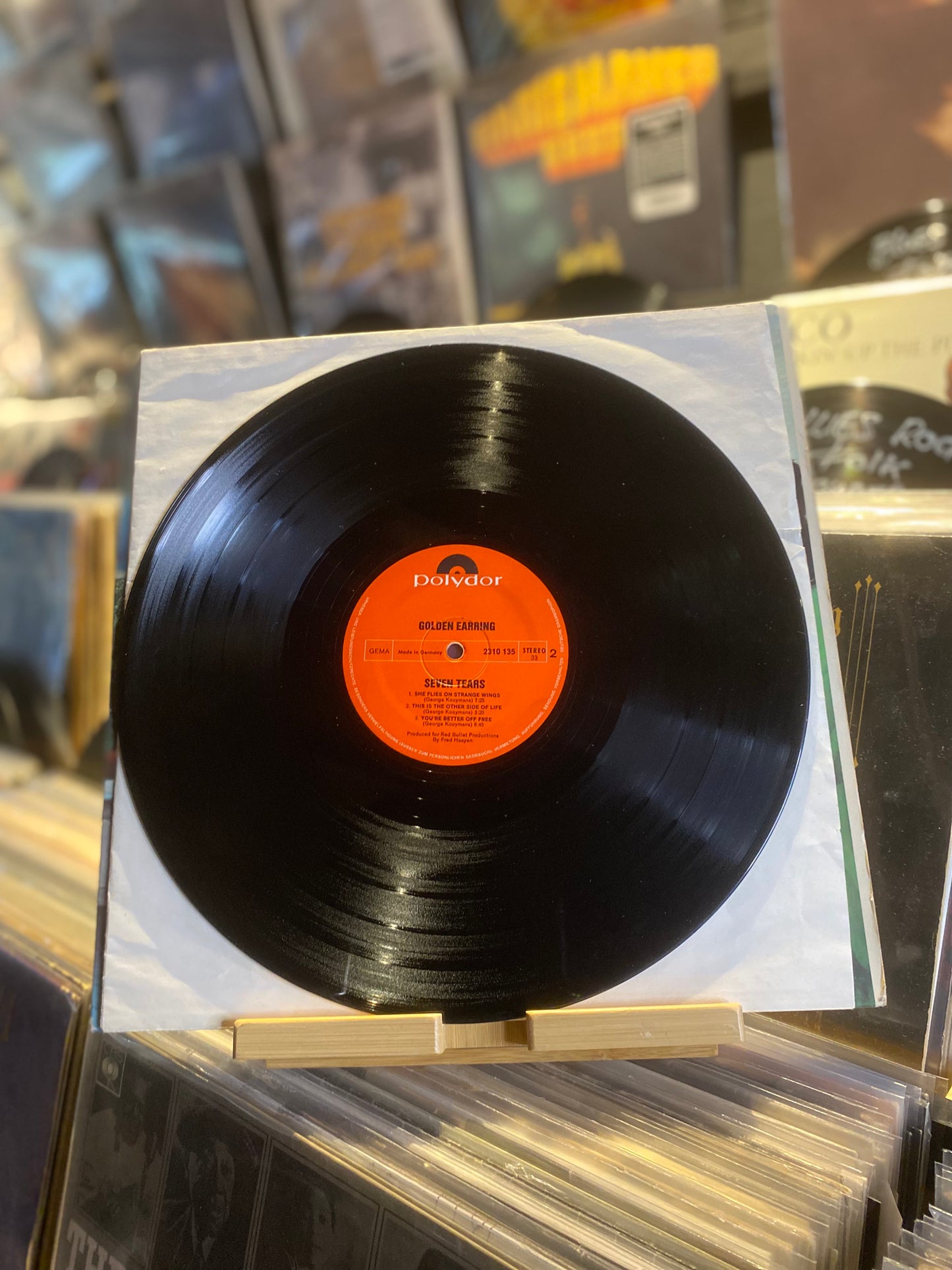 GOLDEN EARRING – SEVEN TEARS / LP (OG GER 1971)