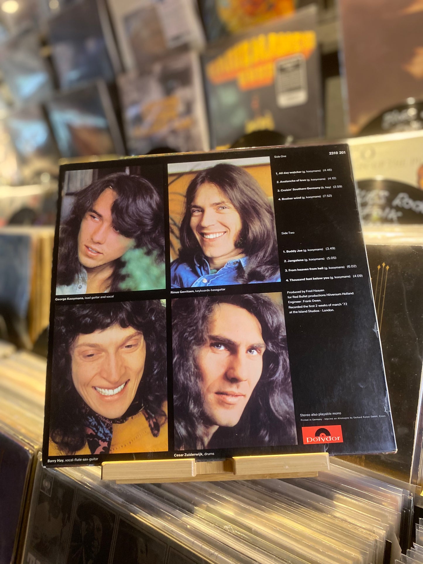 GOLDEN EARRING – TOGETHER / LP (GER 1972)