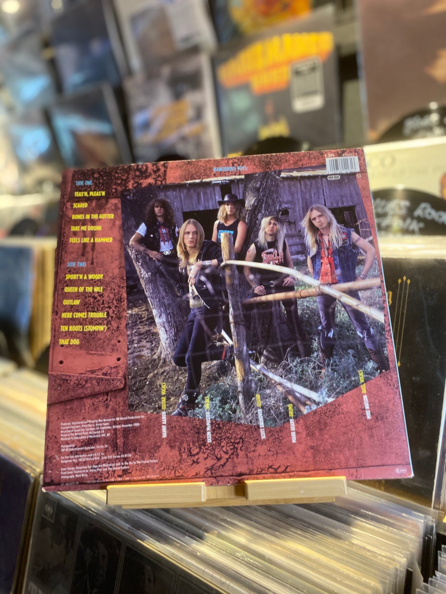 DANGEROUS TOYS – DANGEROUS TOYS / LP (OG NET 1989)