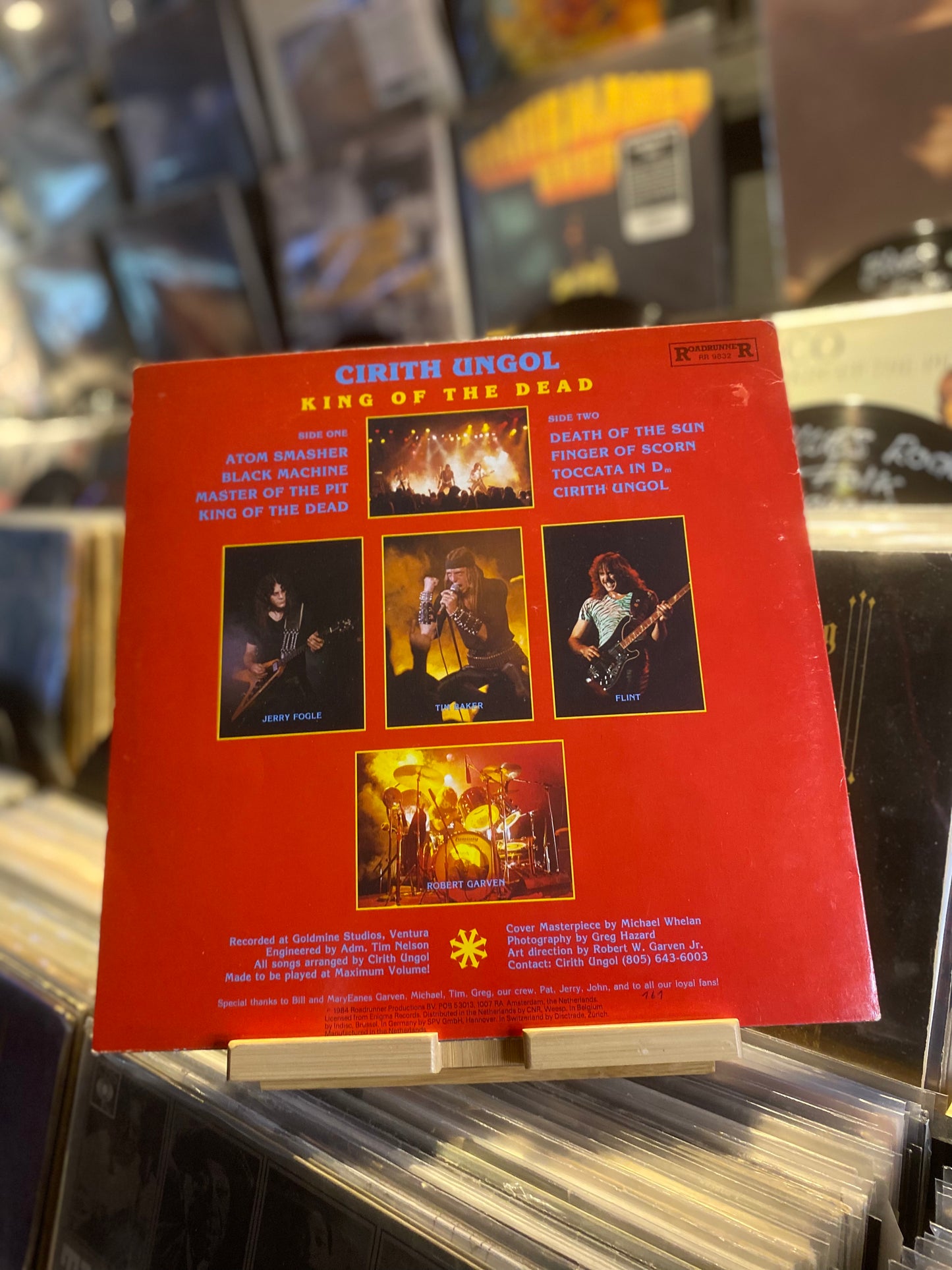 CIRITH UNGOL – KING OF THE DEAD / LP (EU 1984)