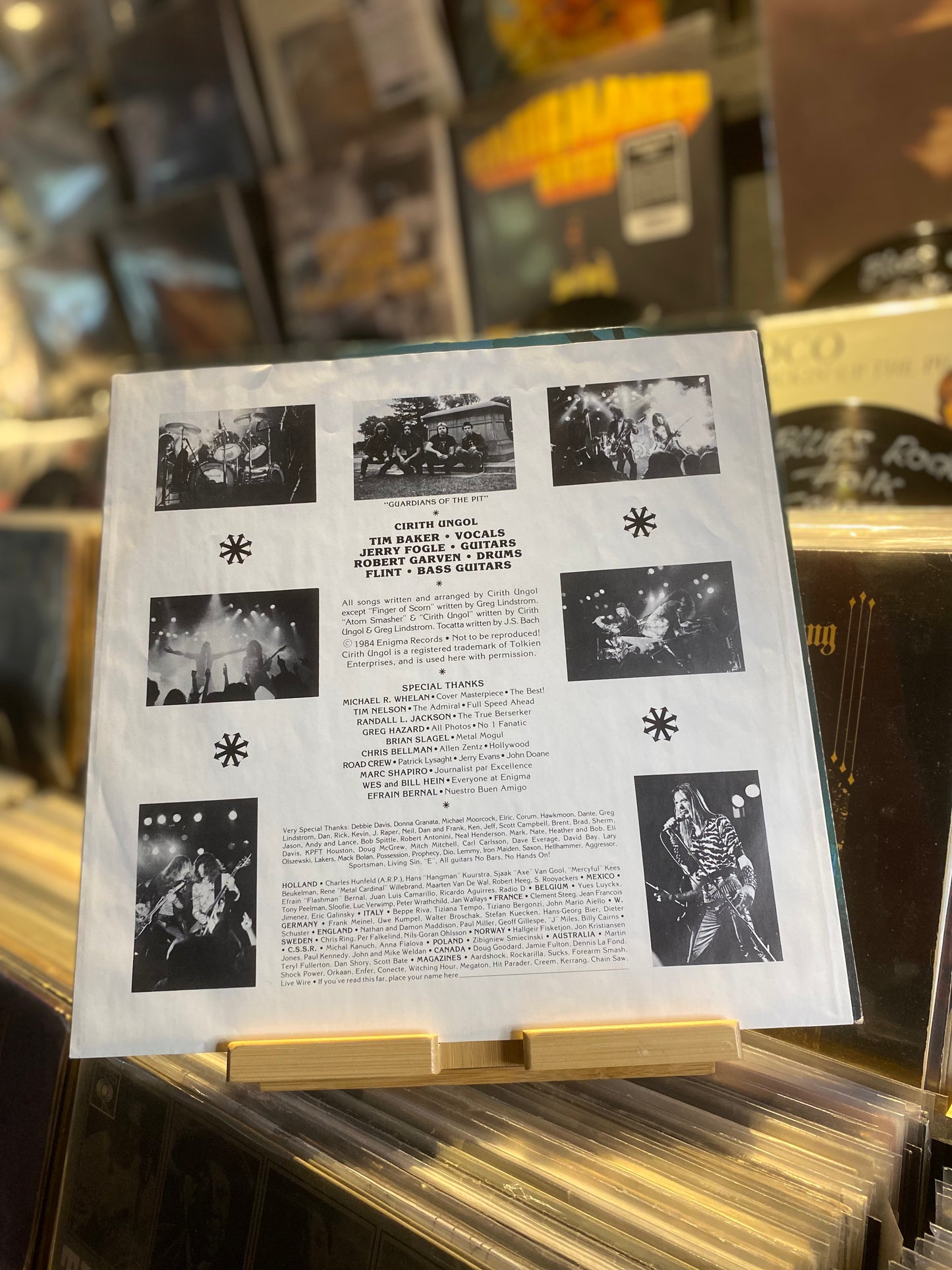 CIRITH UNGOL – KING OF THE DEAD / LP (EU 1984)