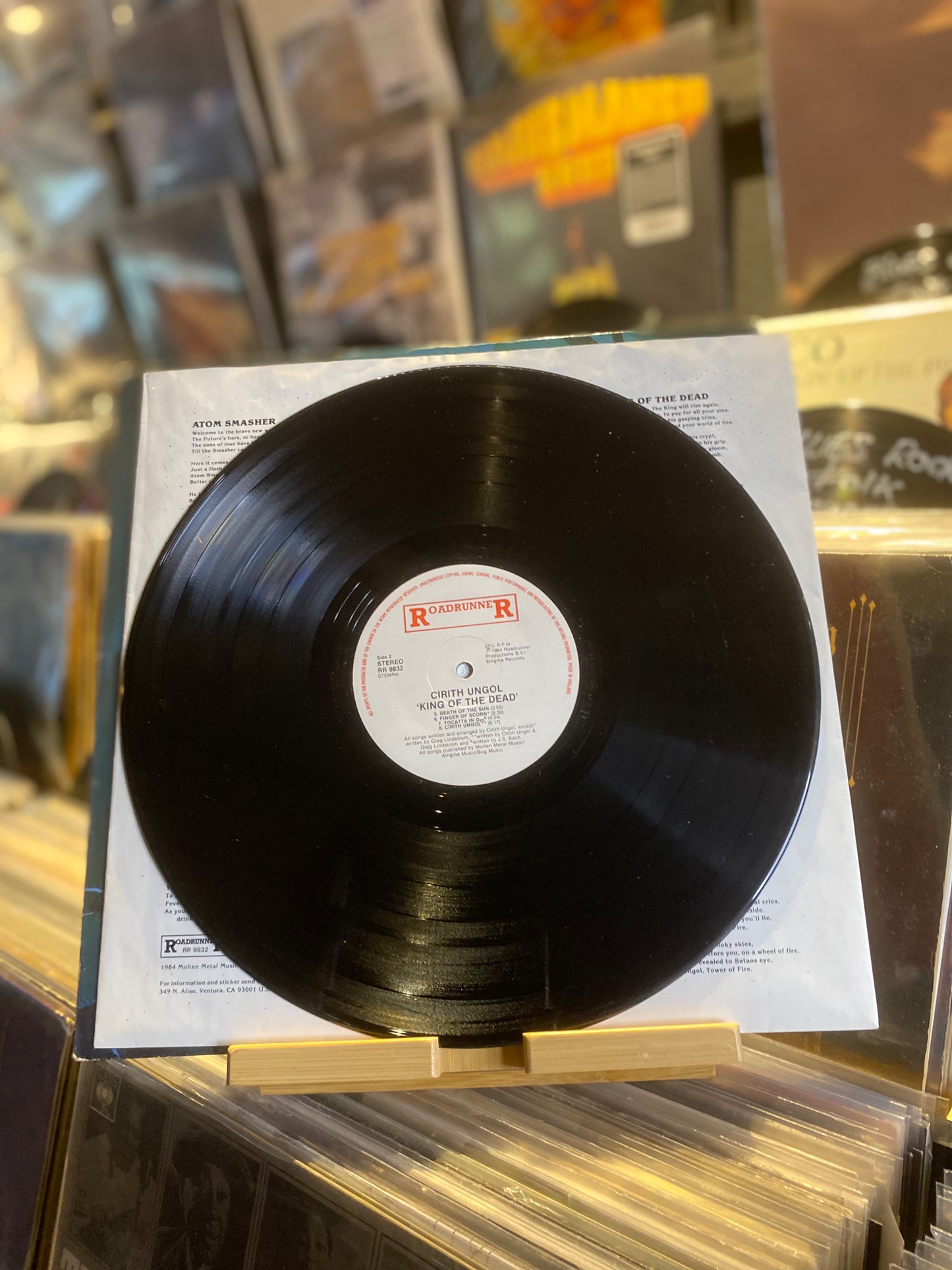 CIRITH UNGOL – KING OF THE DEAD / LP (EU 1984)