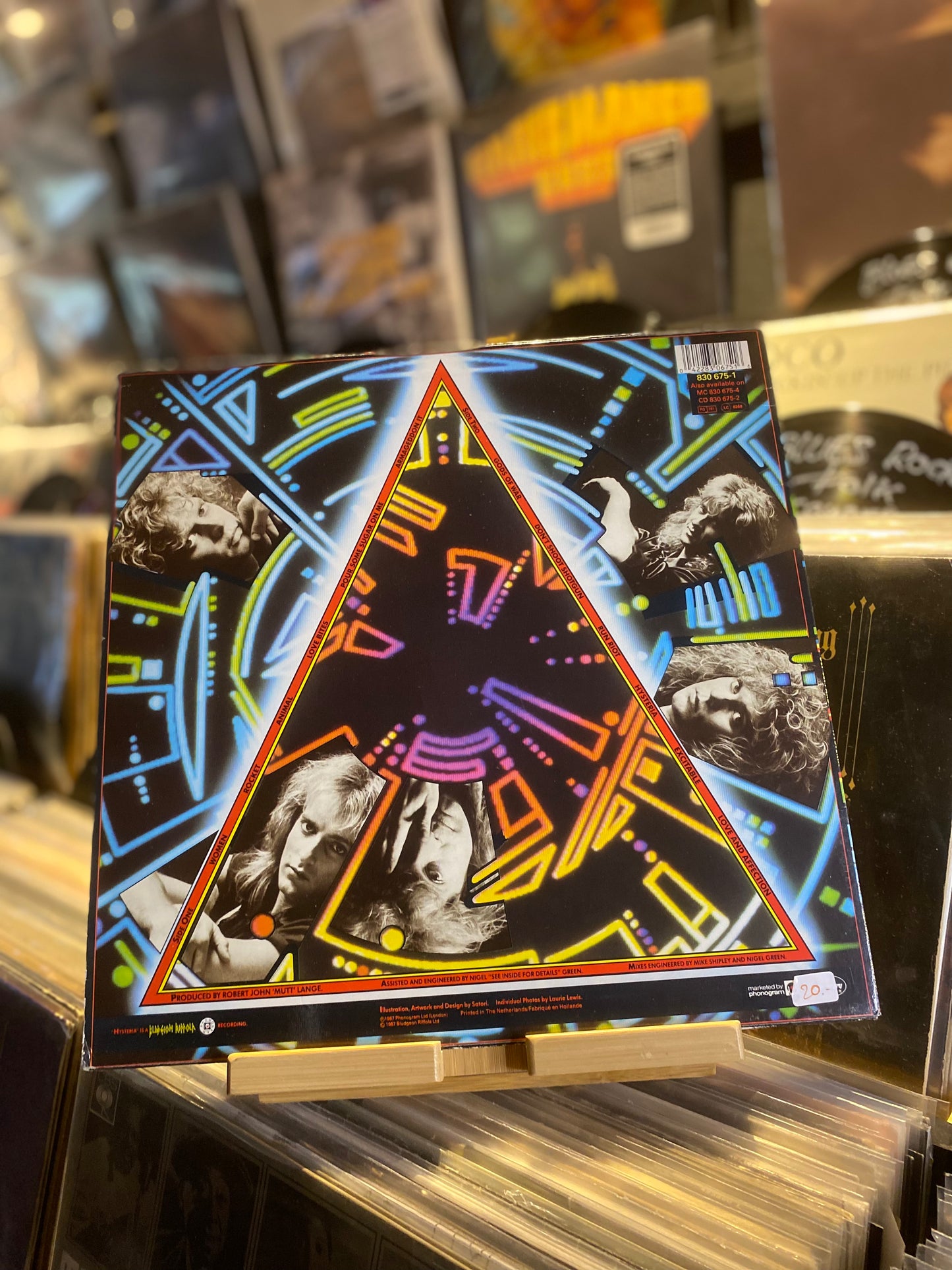 DEF LEPPARD – HYSTERIA / LP (OG EU 1987)