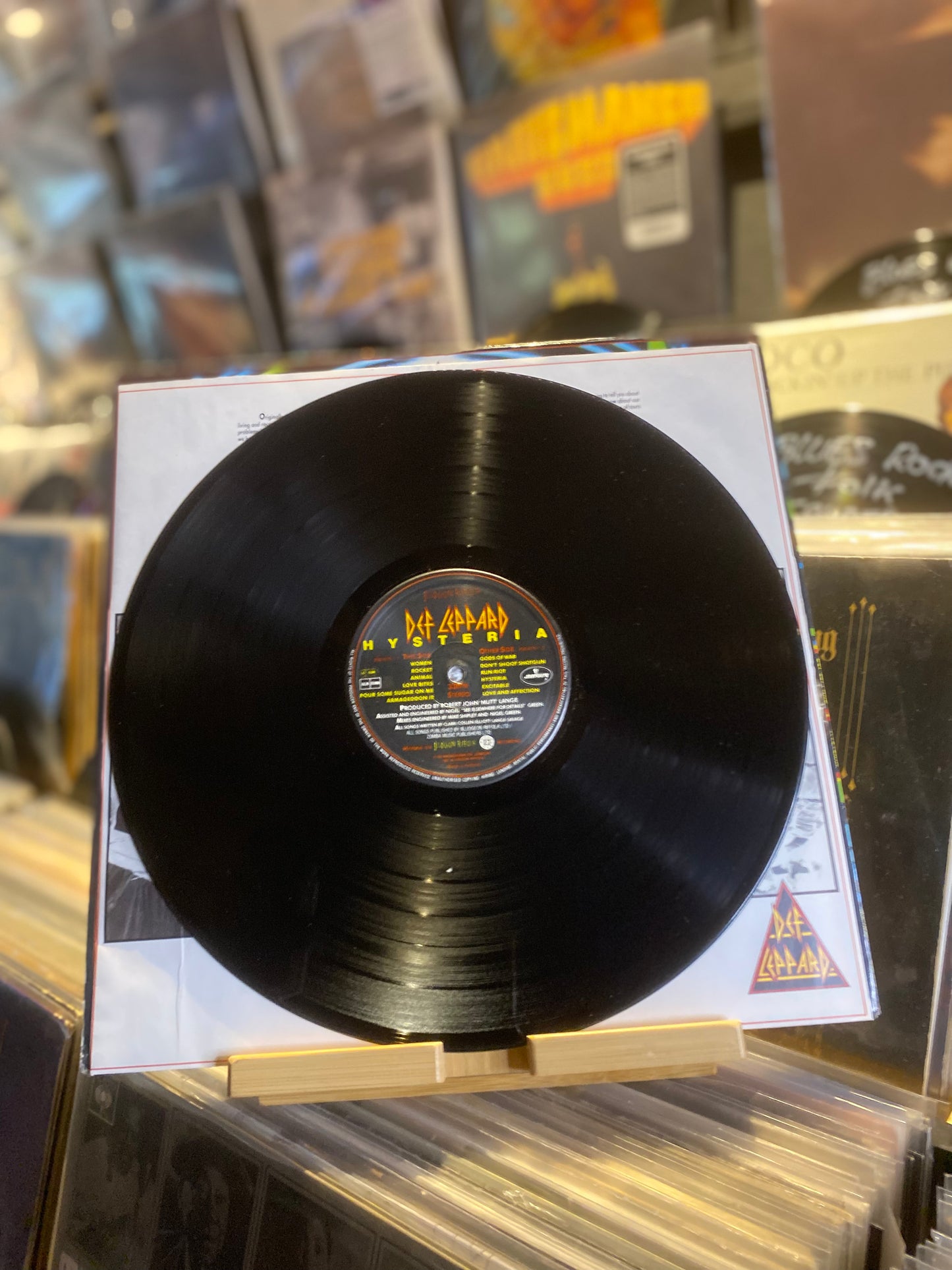 DEF LEPPARD – HYSTERIA / LP (OG EU 1987)
