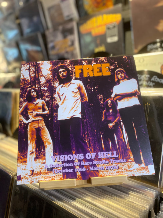 FREE – VISIONS OF HELL - A COLLECTION OF RARE STUDIO TRACKS / 2 X LP, COMPILATION, (FR 2017)