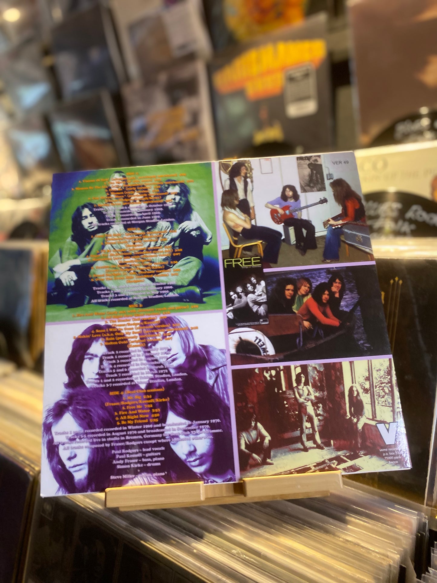 FREE – VISIONS OF HELL - A COLLECTION OF RARE STUDIO TRACKS / 2 X LP, COMPILATION, (FR 2017)