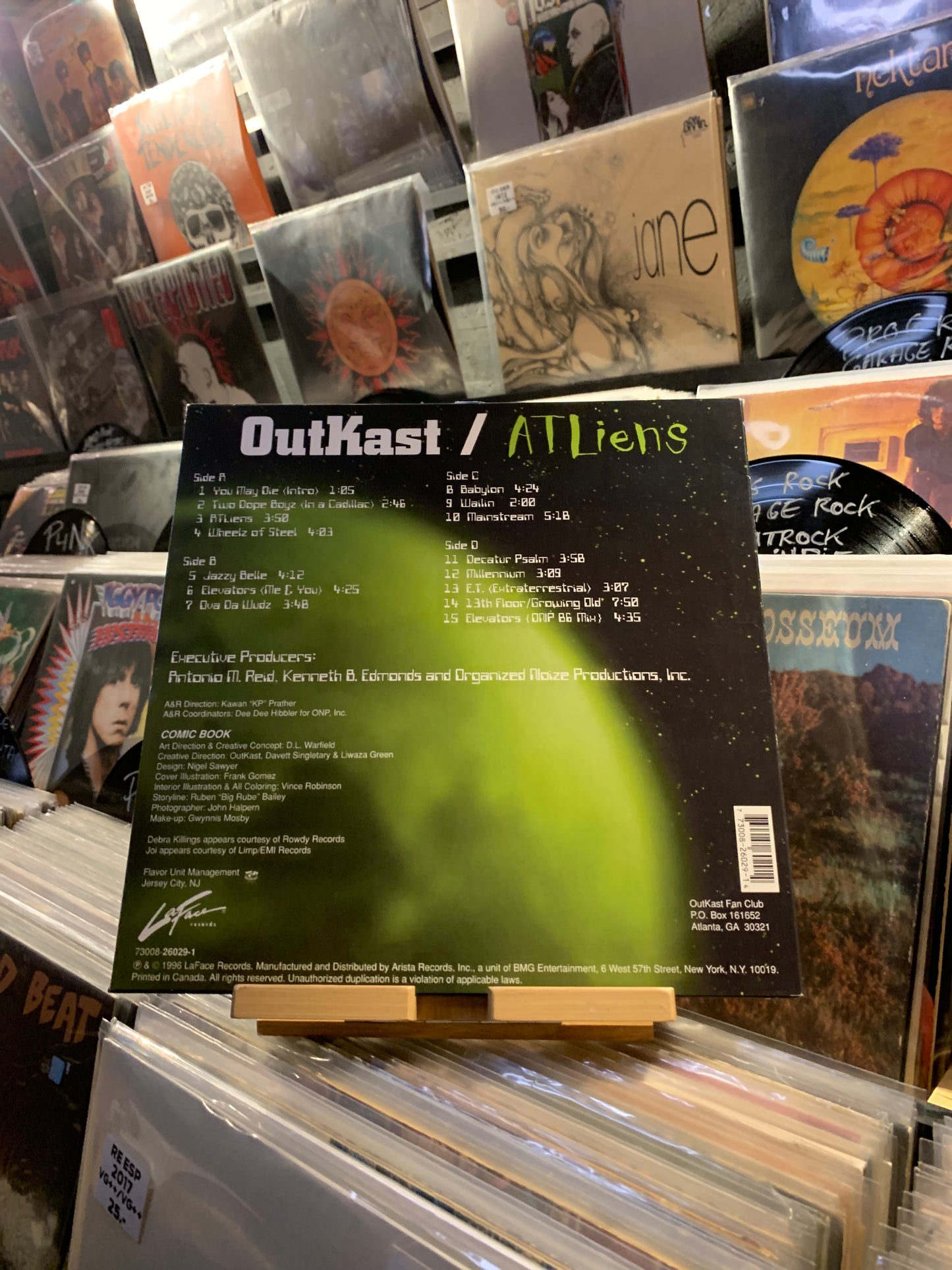 OUTKAST - ATLIENS...RE CAN EX/EX DLP