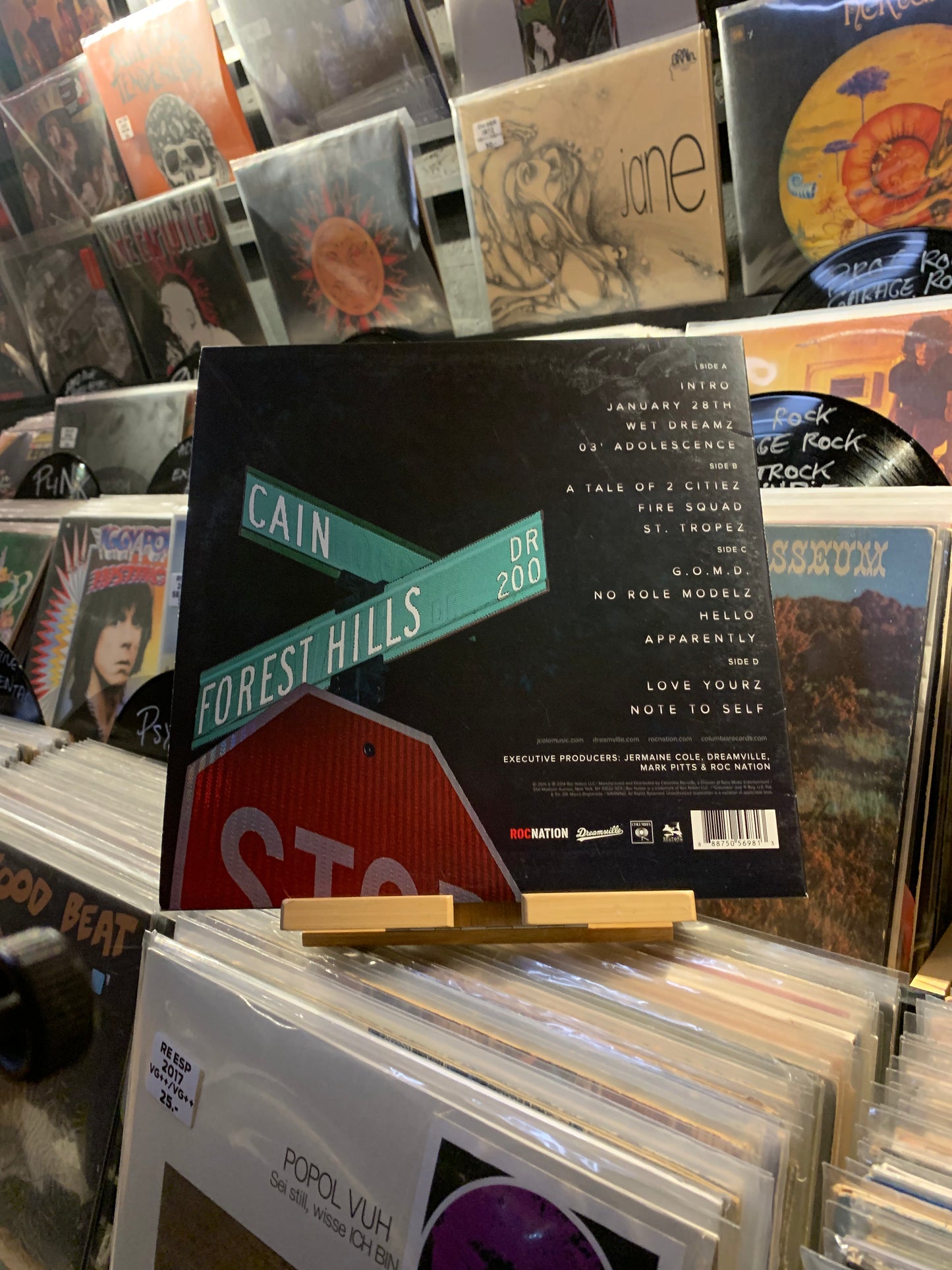 J. COLE - 2014 FOREST HILLS DRIVE...OG US 2015 VG+/VG+