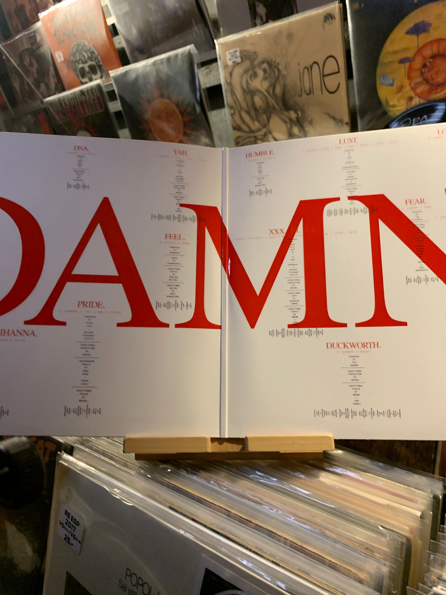 KENDRICK LAMAR - DAMN..OG EU 2017 EX/NM DLP