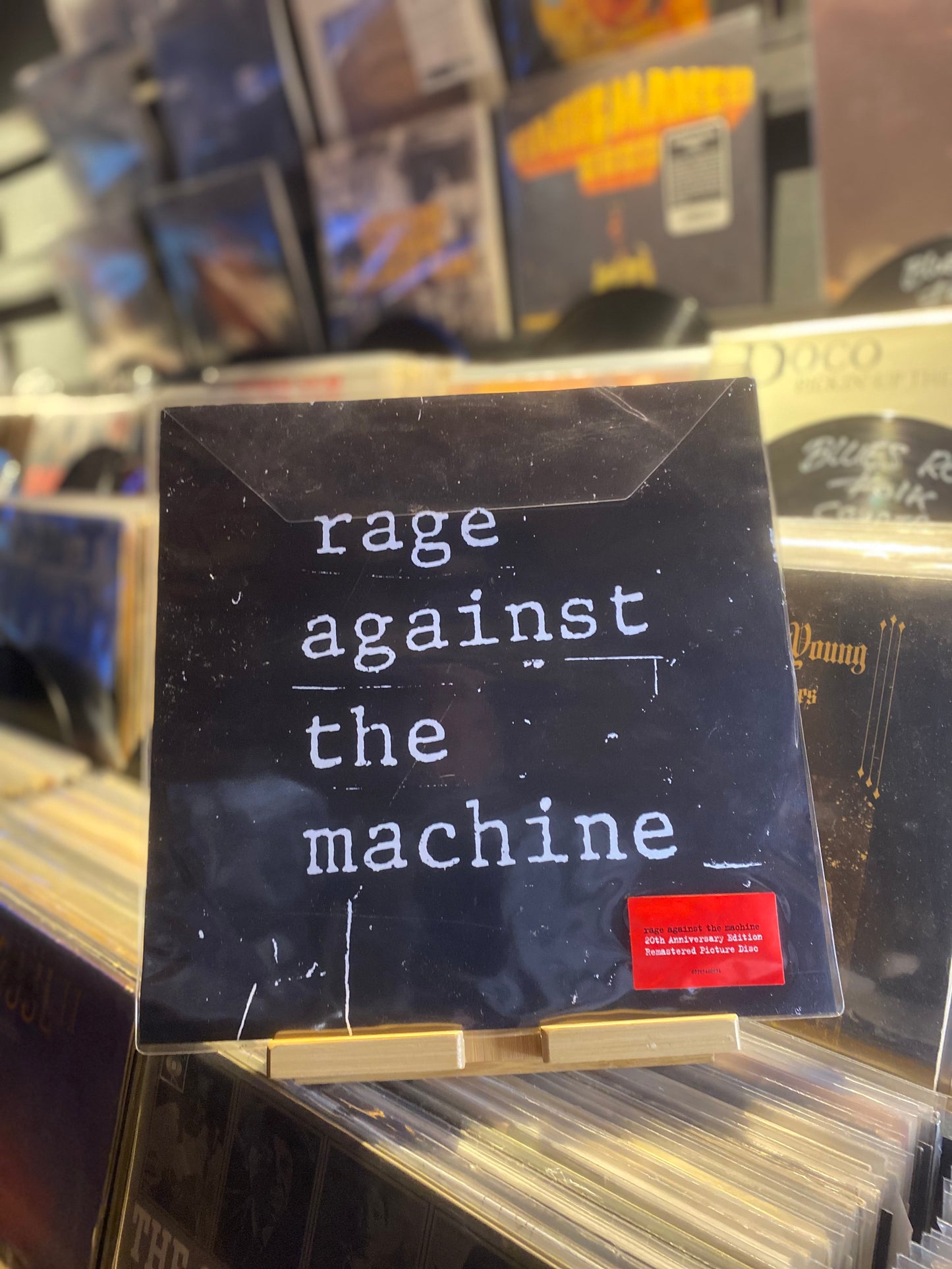 RAGE AGAINST THE MACHINE / LP Limited Numbered, Picture Disc, (REISSUE EU 2012)