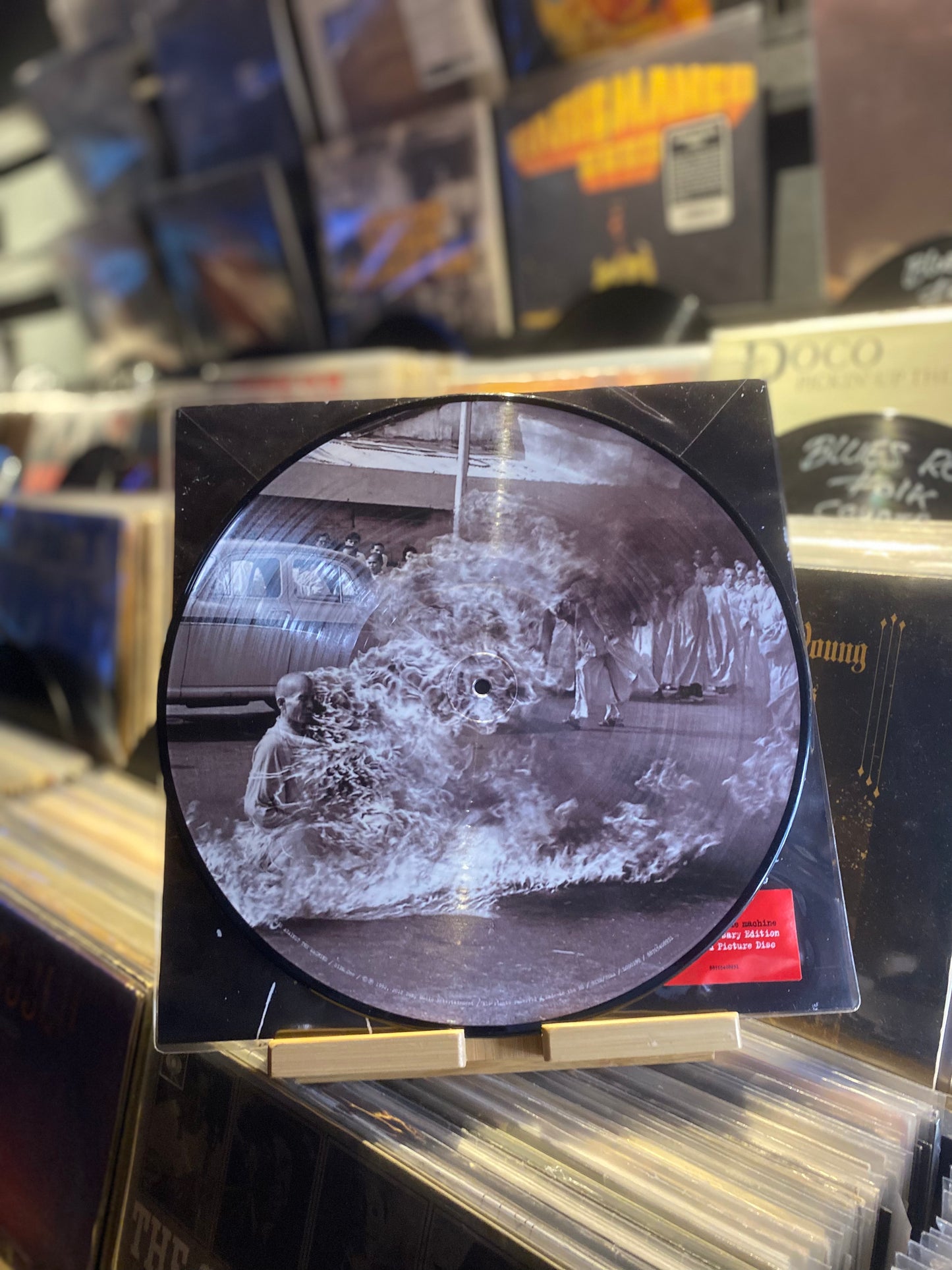 RAGE AGAINST THE MACHINE / LP Limited Numbered, Picture Disc, (REISSUE EU 2012)