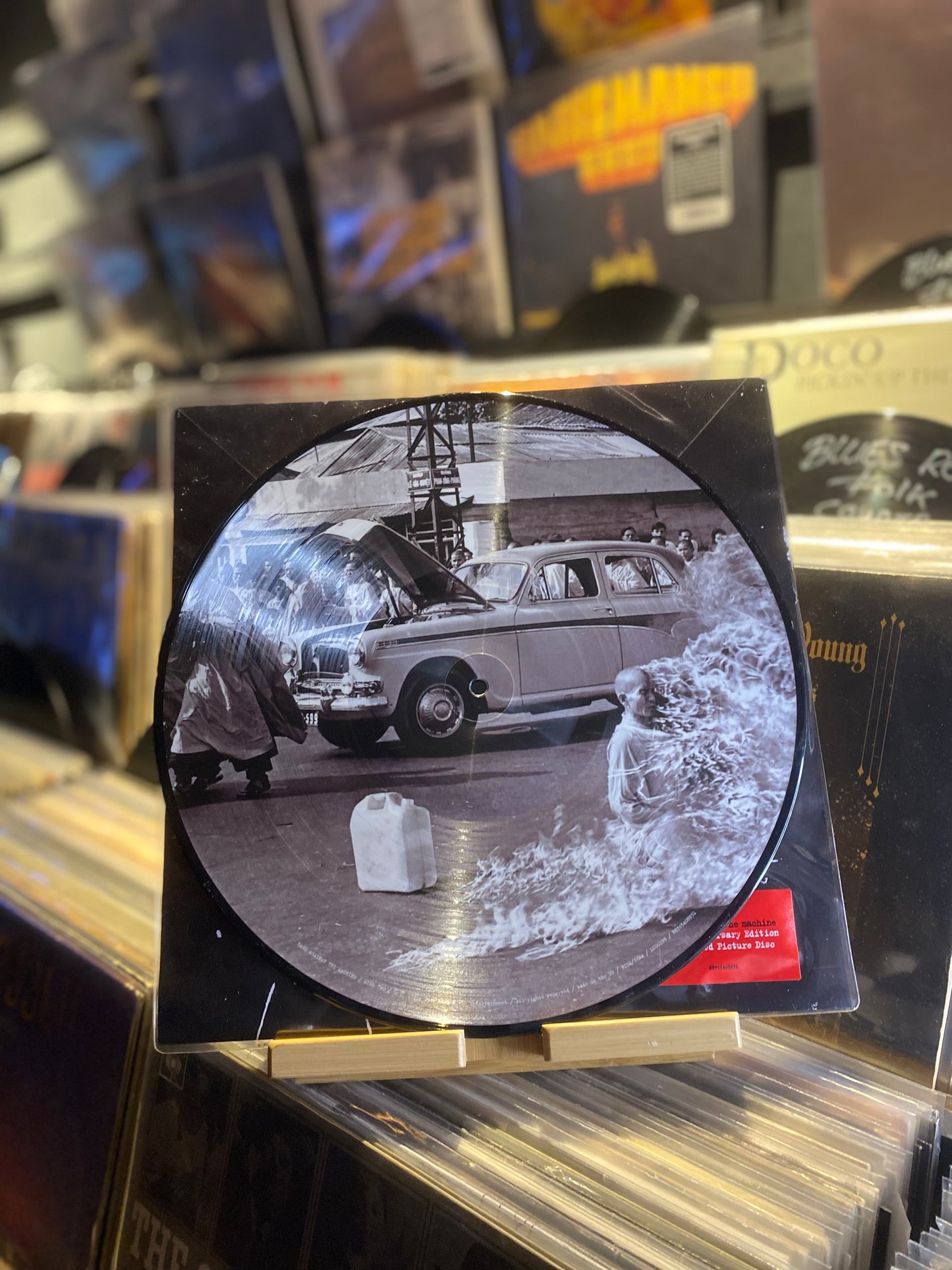 RAGE AGAINST THE MACHINE / LP Limited Numbered, Picture Disc, (REISSUE EU 2012)