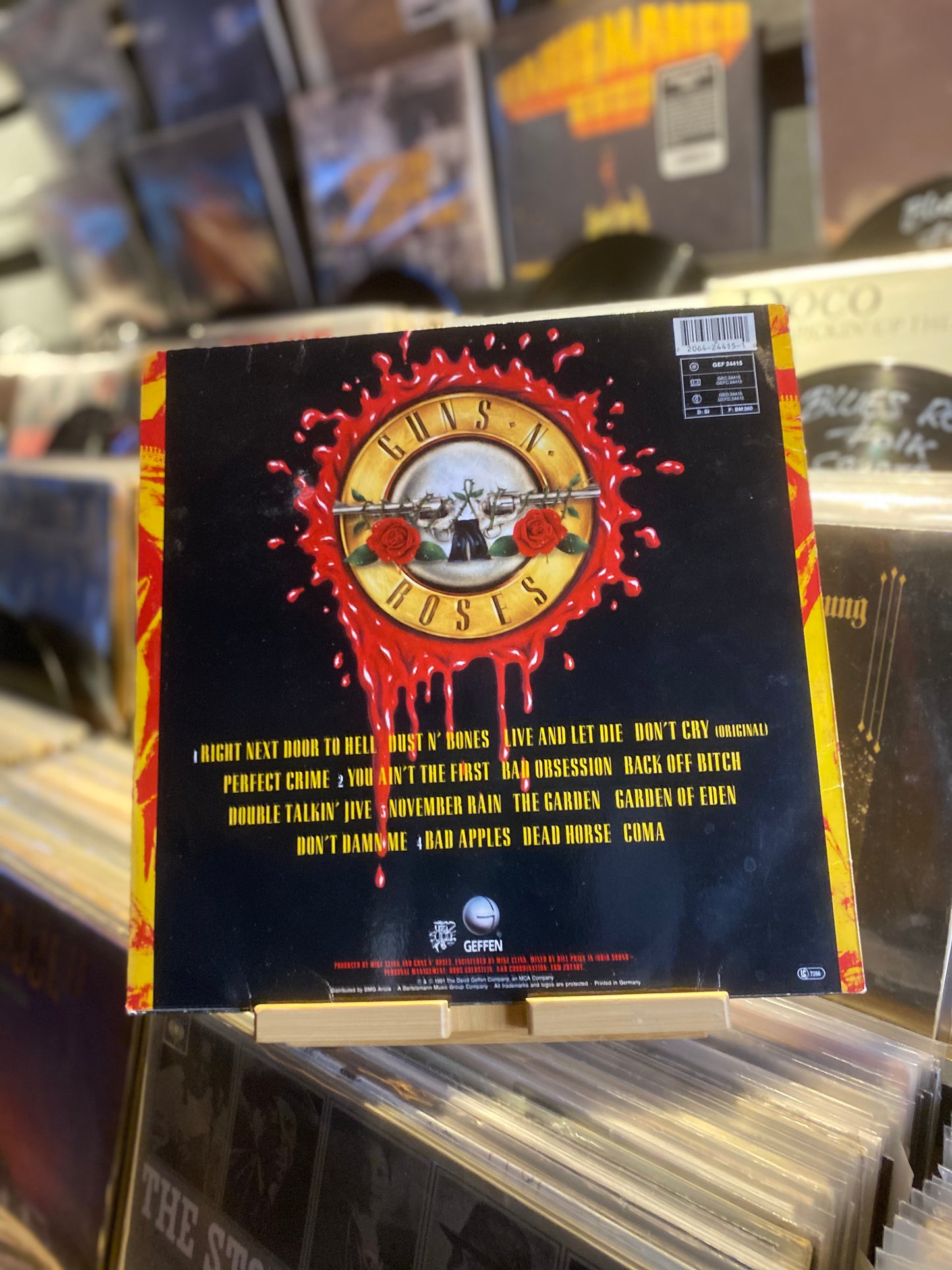 GUNS N' ROSES – USE YOUR ILLUSION I / LP (OG EU 1991)