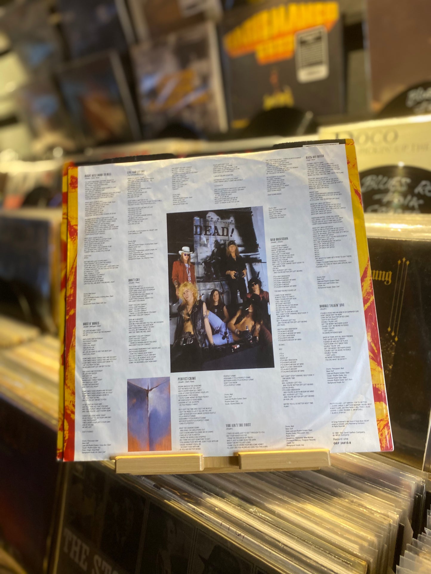 GUNS N' ROSES – USE YOUR ILLUSION I / LP (OG EU 1991)