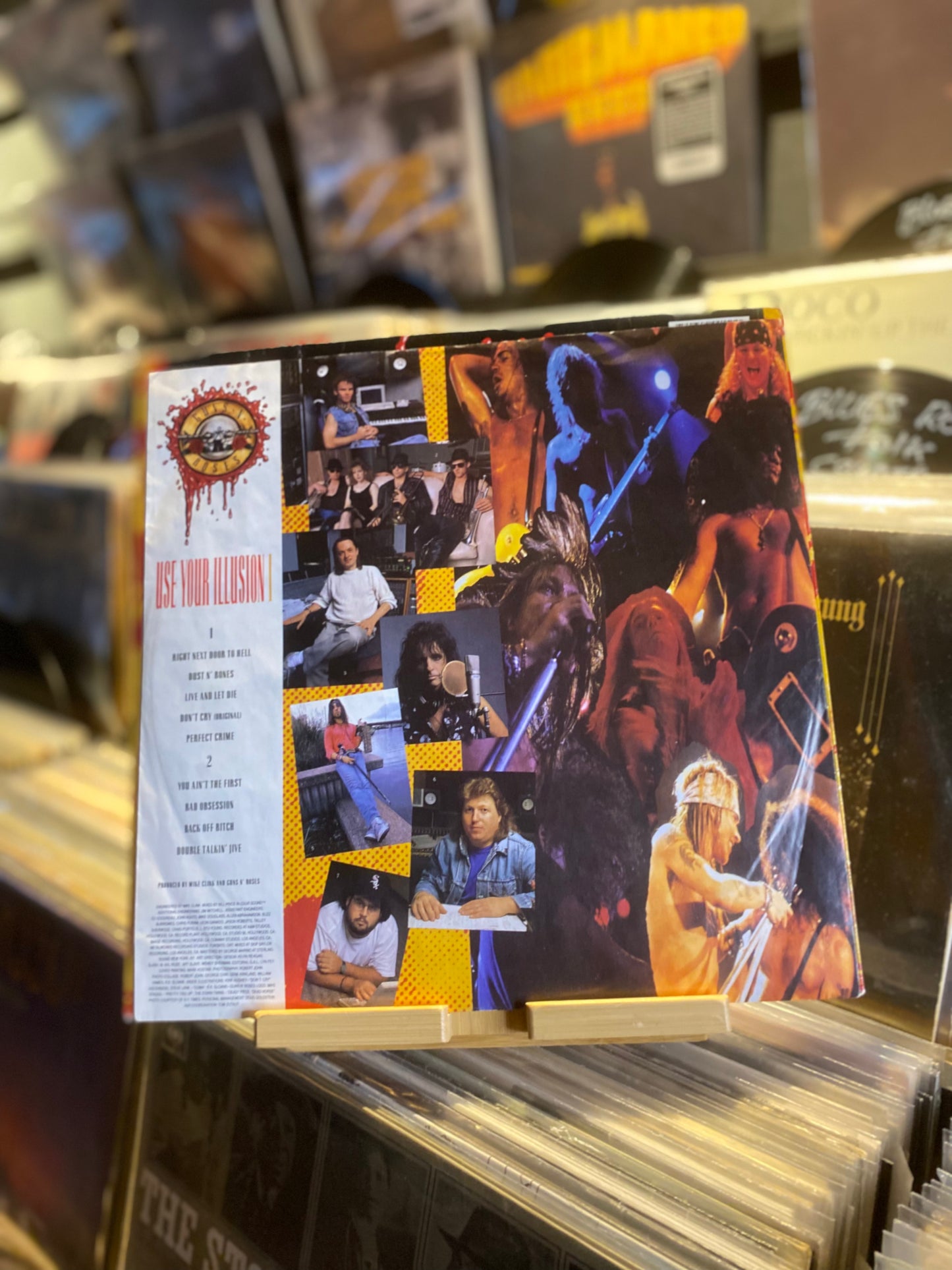 GUNS N' ROSES – USE YOUR ILLUSION I / LP (OG EU 1991)