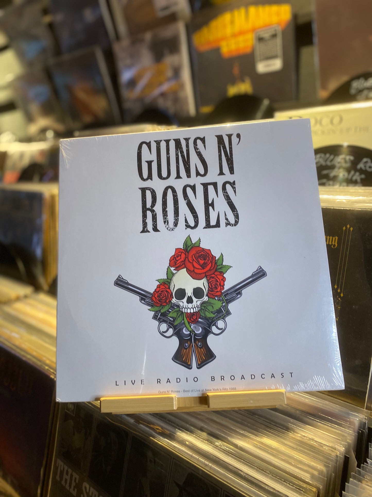 GUNS N' ROSES – BEST OF LIVE AT NEW YORK'S RITZ 1988 / LP (BOOTLEG NED 2018)