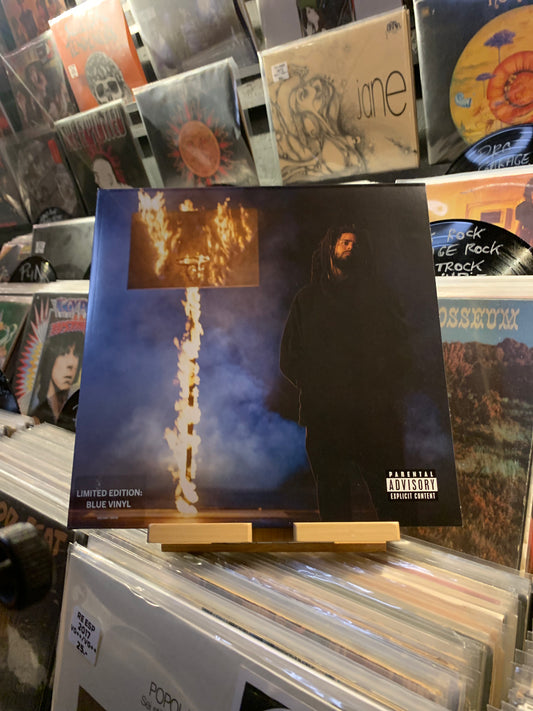 J. COLE- THE OFF-SEASON..RE US 2022 EX/NM LIMITED BLUE VINYL