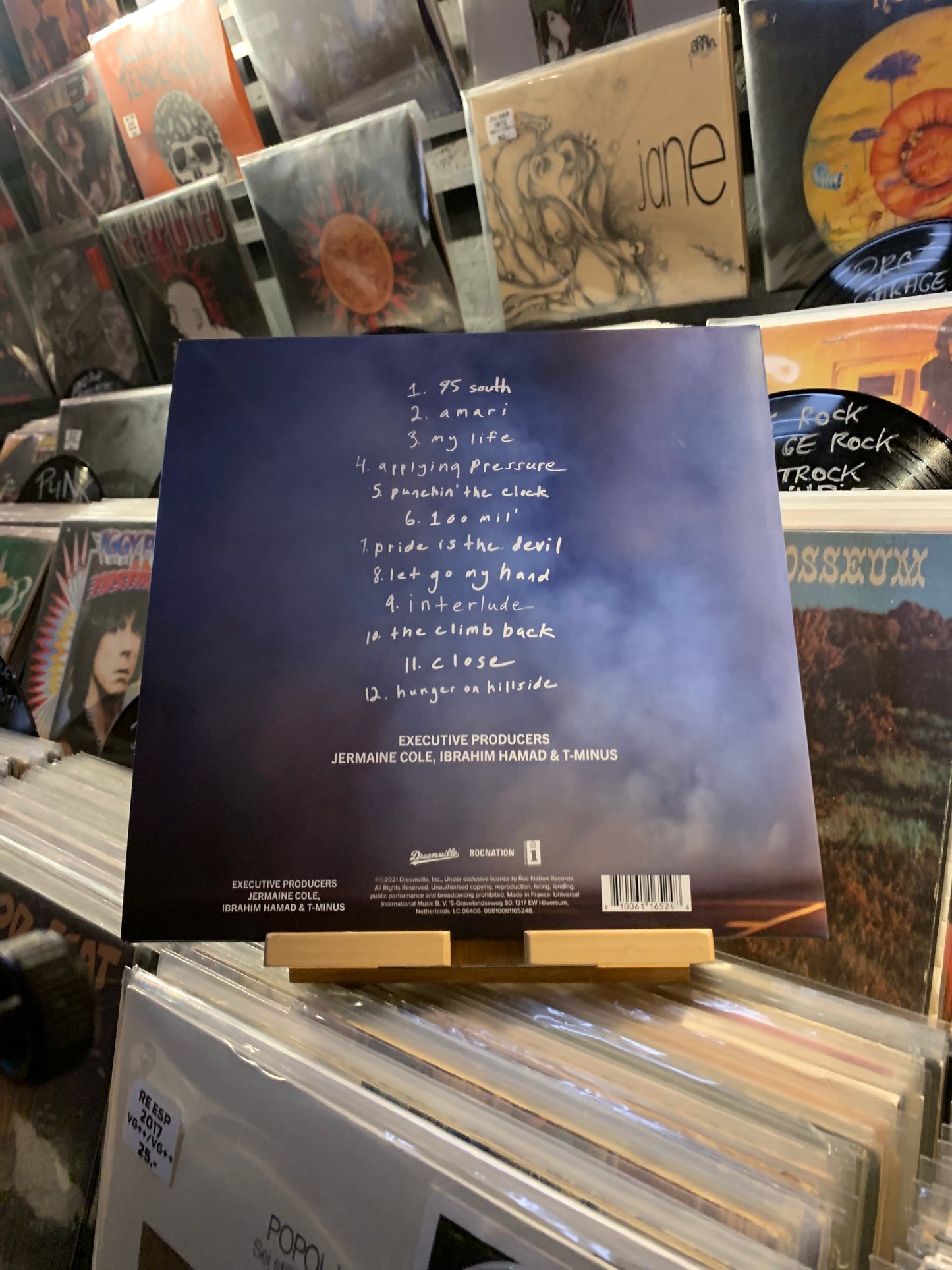 J. COLE- THE OFF-SEASON..RE US 2022 EX/NM LIMITED BLUE VINYL