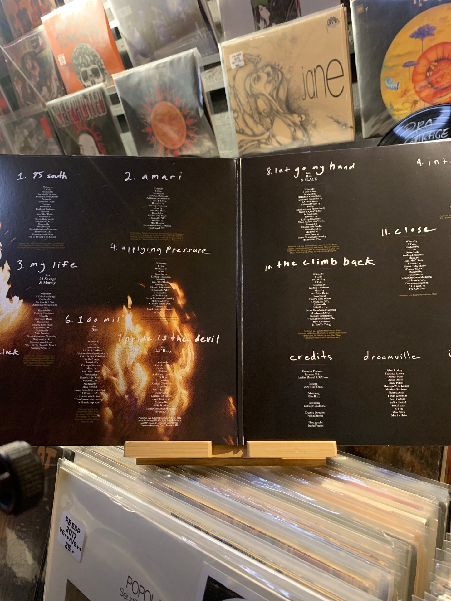 J. COLE- THE OFF-SEASON..RE US 2022 EX/NM LIMITED BLUE VINYL