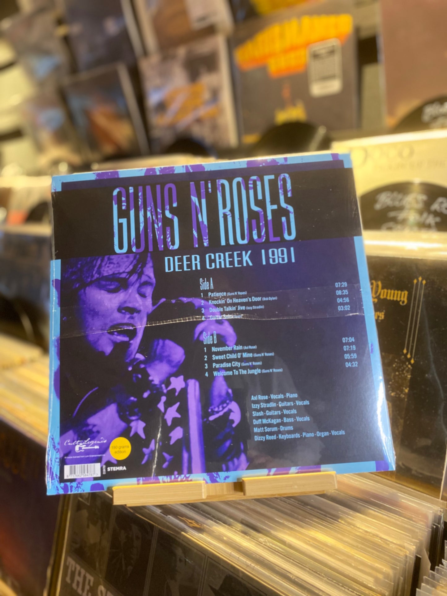 GUNS N' ROSES – DEER CREEK 1991 / LP BOOTLEG (NED 2021)