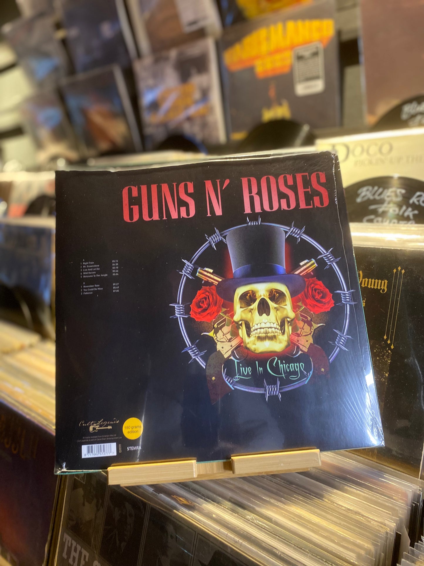 GUNS N' ROSES – LIVE IN CHICAGO / LP bootleg (EU 2019)