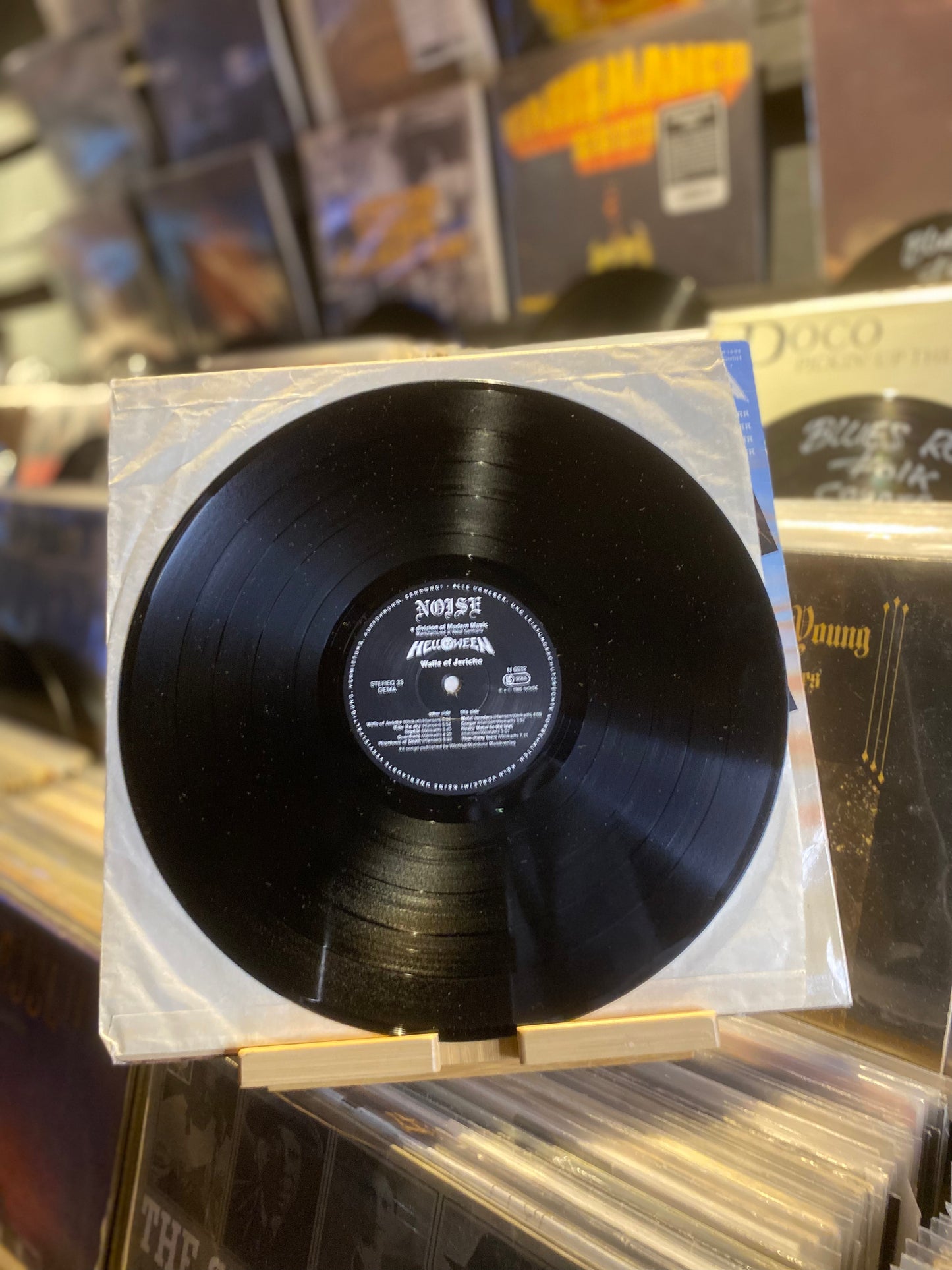 HELLOWEEN – WALLS OF JERICHO / LP (OG GER 1985)