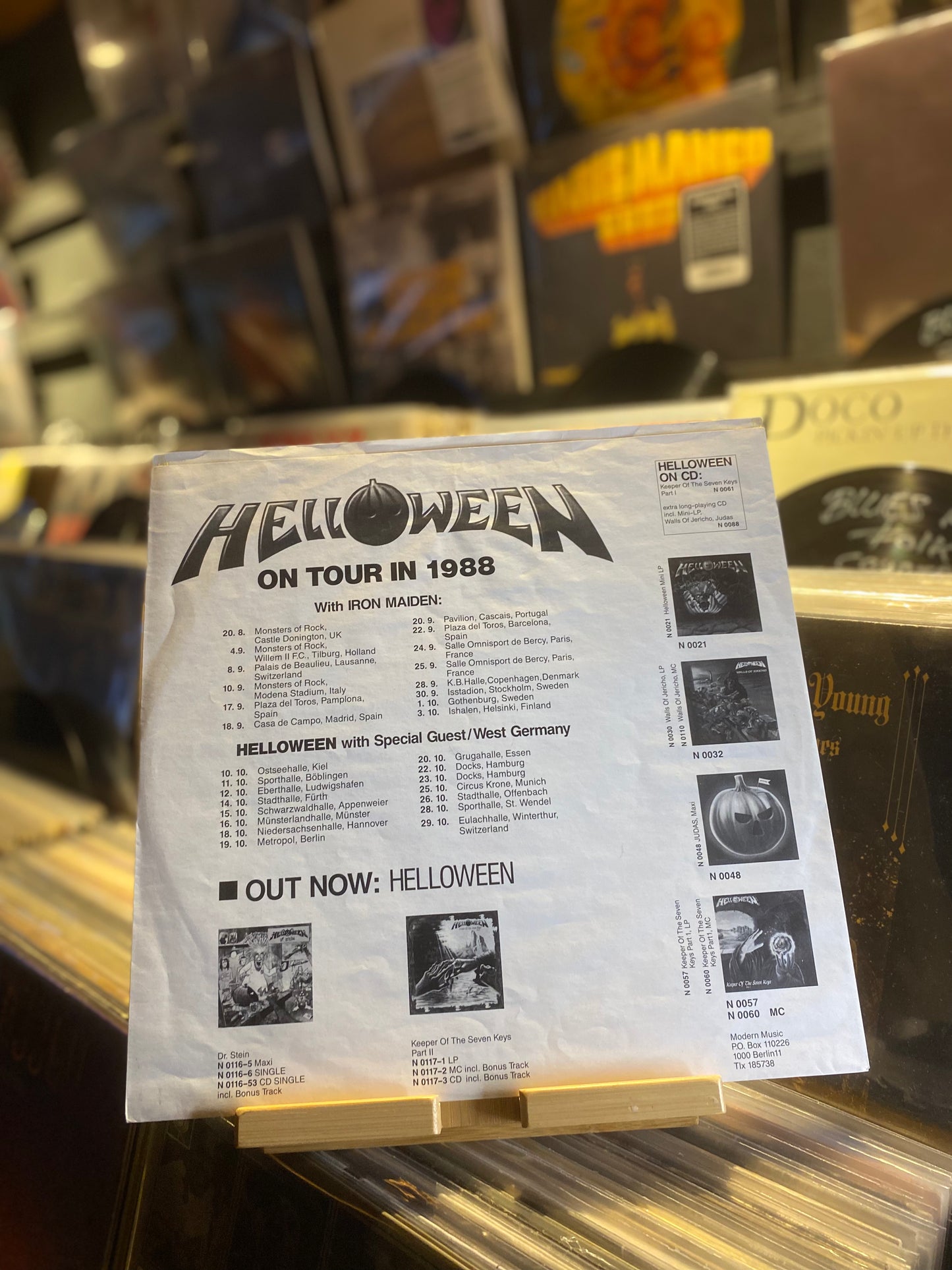 HELLOWEEN – KEEPER OF THE SEVEN KEYS (PART II) / LP (OG GER 1988)