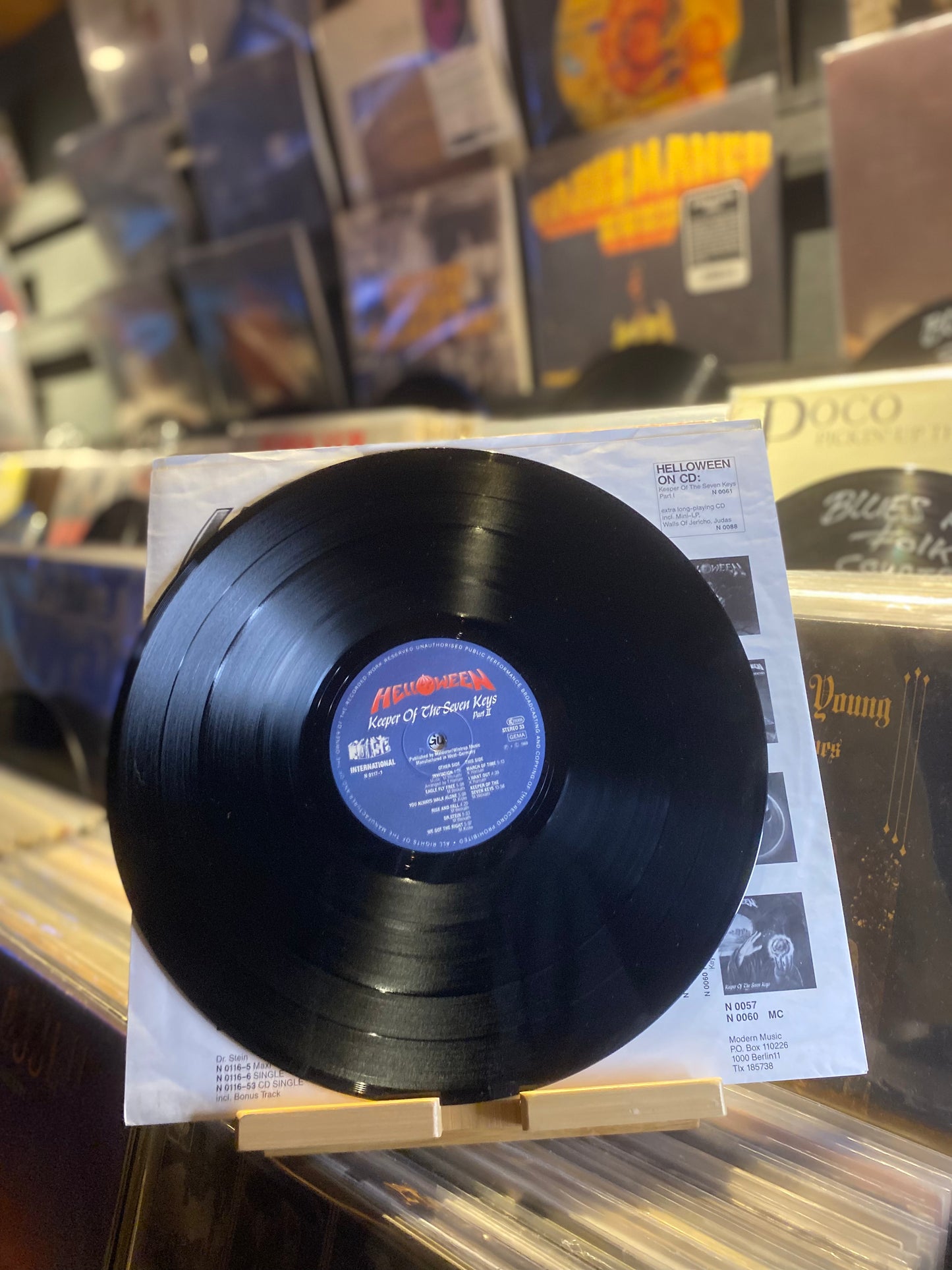HELLOWEEN – KEEPER OF THE SEVEN KEYS (PART II) / LP (OG GER 1988)