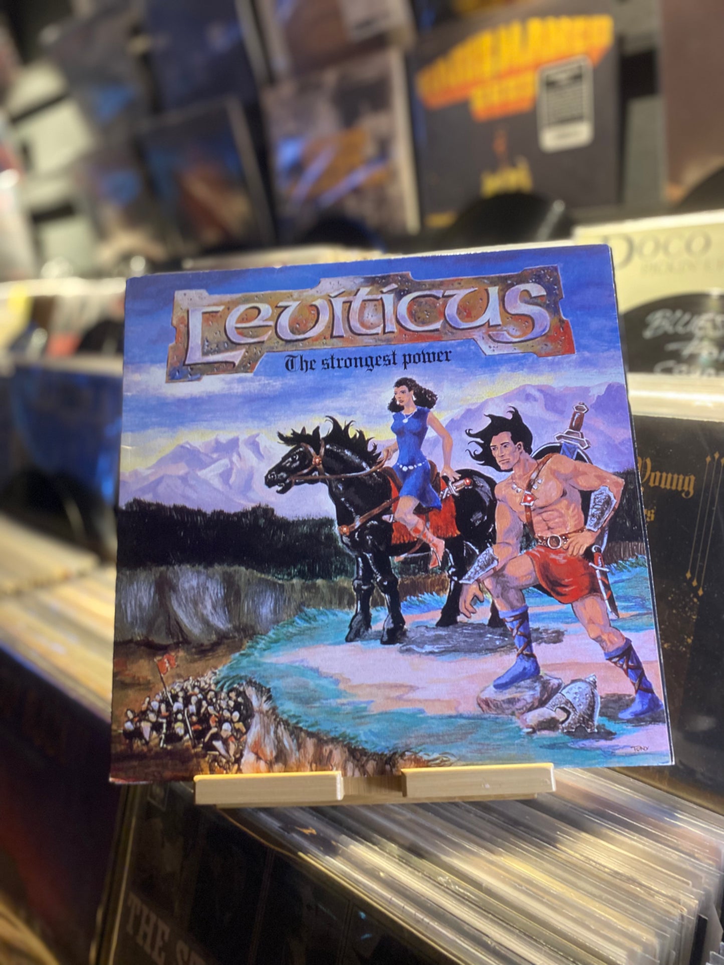 LEVITICUS – THE STRONGEST POWER / LP (OG SWE 1985)