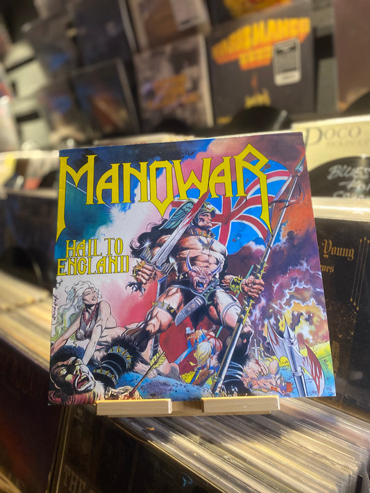 MANOWAR – HAIL TO ENGLAND / LP (OG UK 1984)