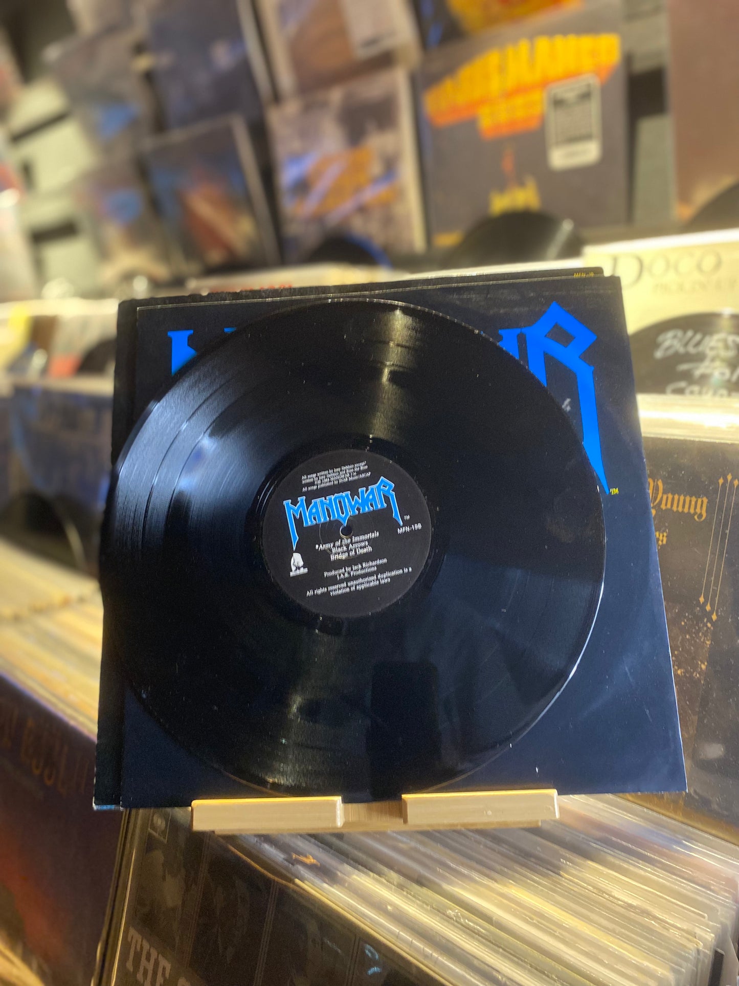 MANOWAR – HAIL TO ENGLAND / LP (OG UK 1984)