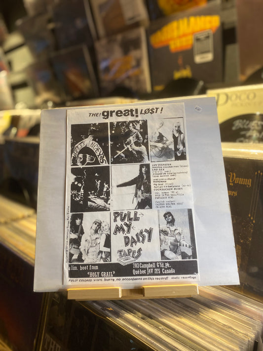 PULL MY DAISY – THE! GREAT! LOST! PULL MY DAISY TAPES / LP TRANSLUCENT ORANGE (CAN 1989)