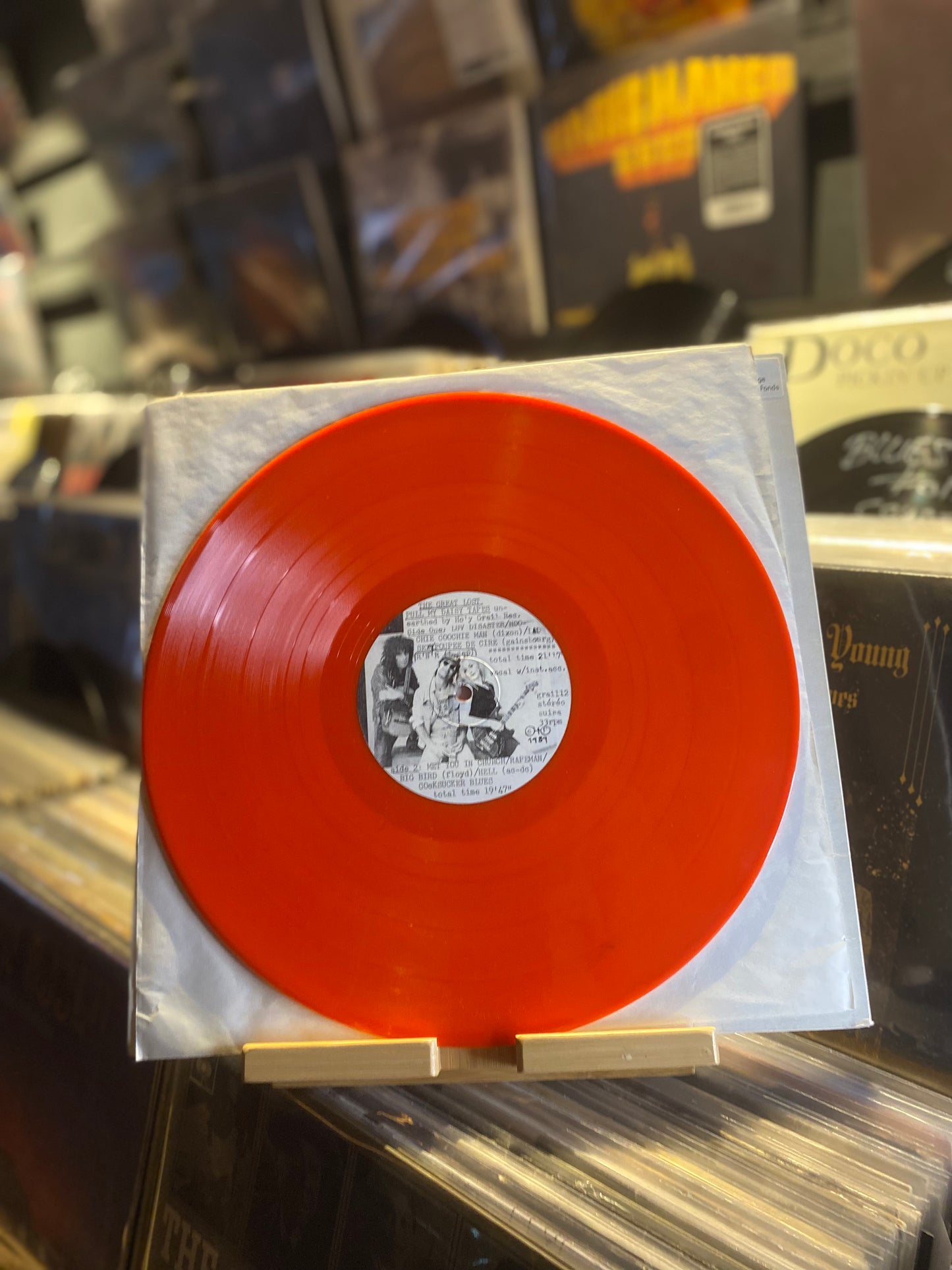 PULL MY DAISY – THE! GREAT! LOST! PULL MY DAISY TAPES / LP TRANSLUCENT ORANGE (CAN 1989)