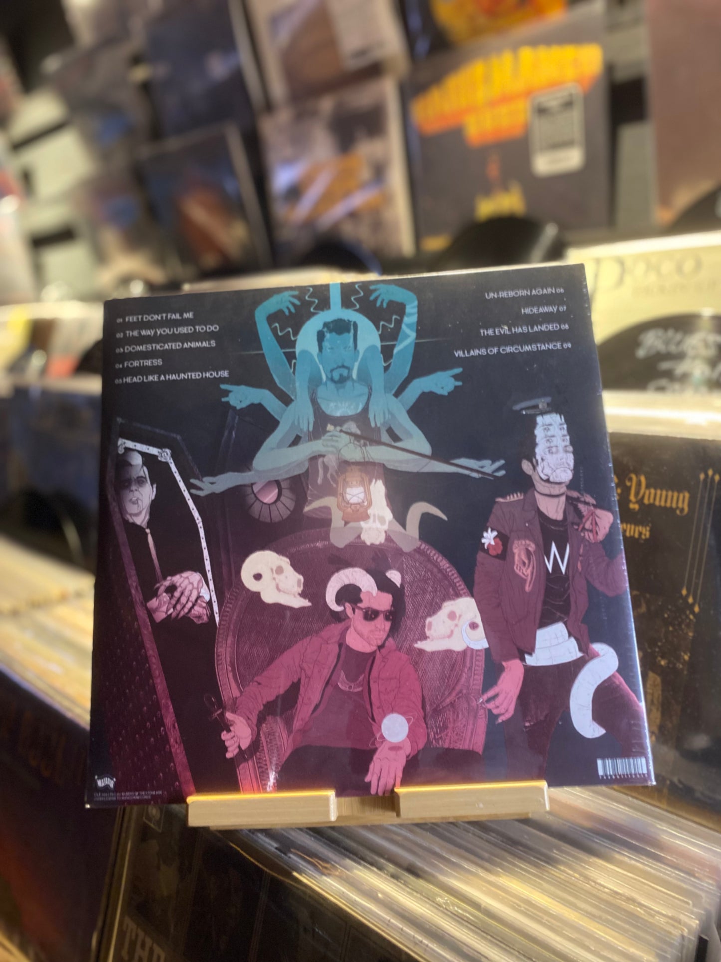 QUEENS OF THE STONE AGE – VILLAINS / LP (EU 2017)