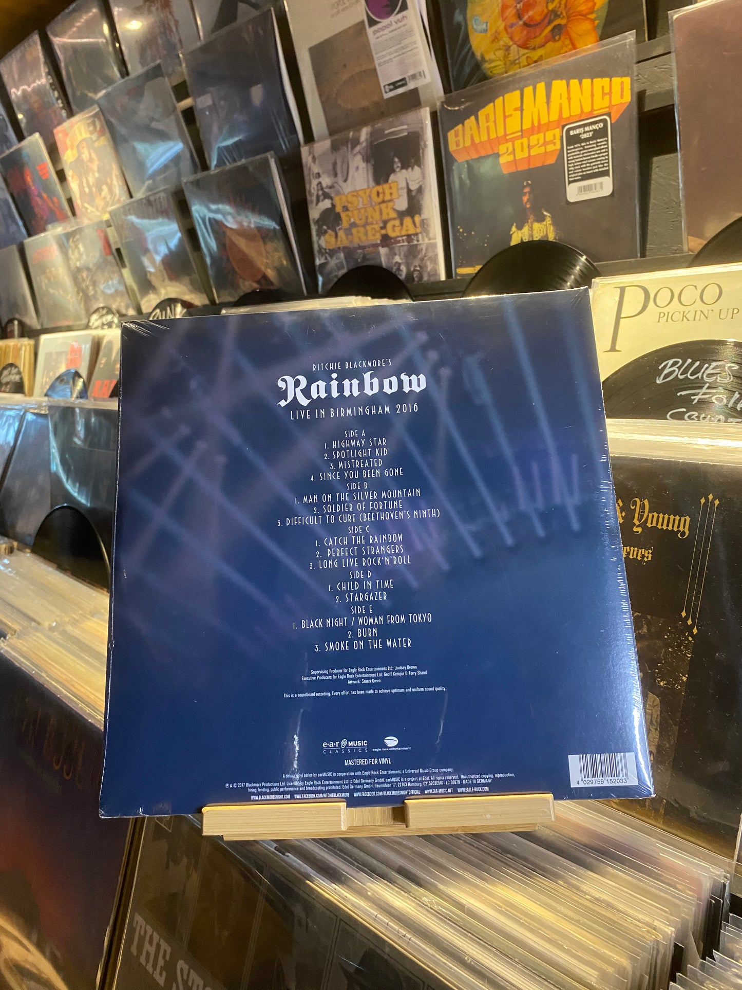 RAINBOW – LIVE IN BIRMINGHAM 2016 / 3 x LP (EU 2021)