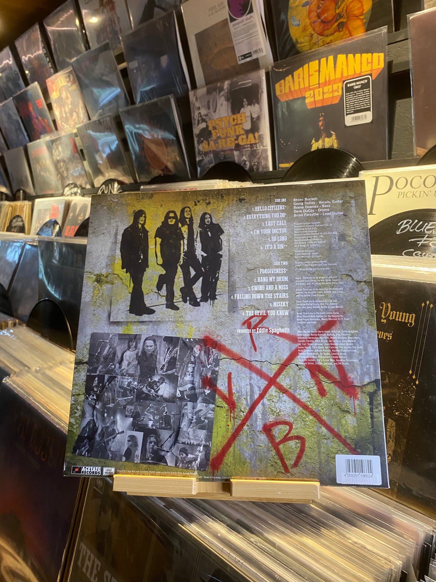 RHINO BUCKET – THE LAST REAL ROCK´N´ ROLL / LP (GER 2108)