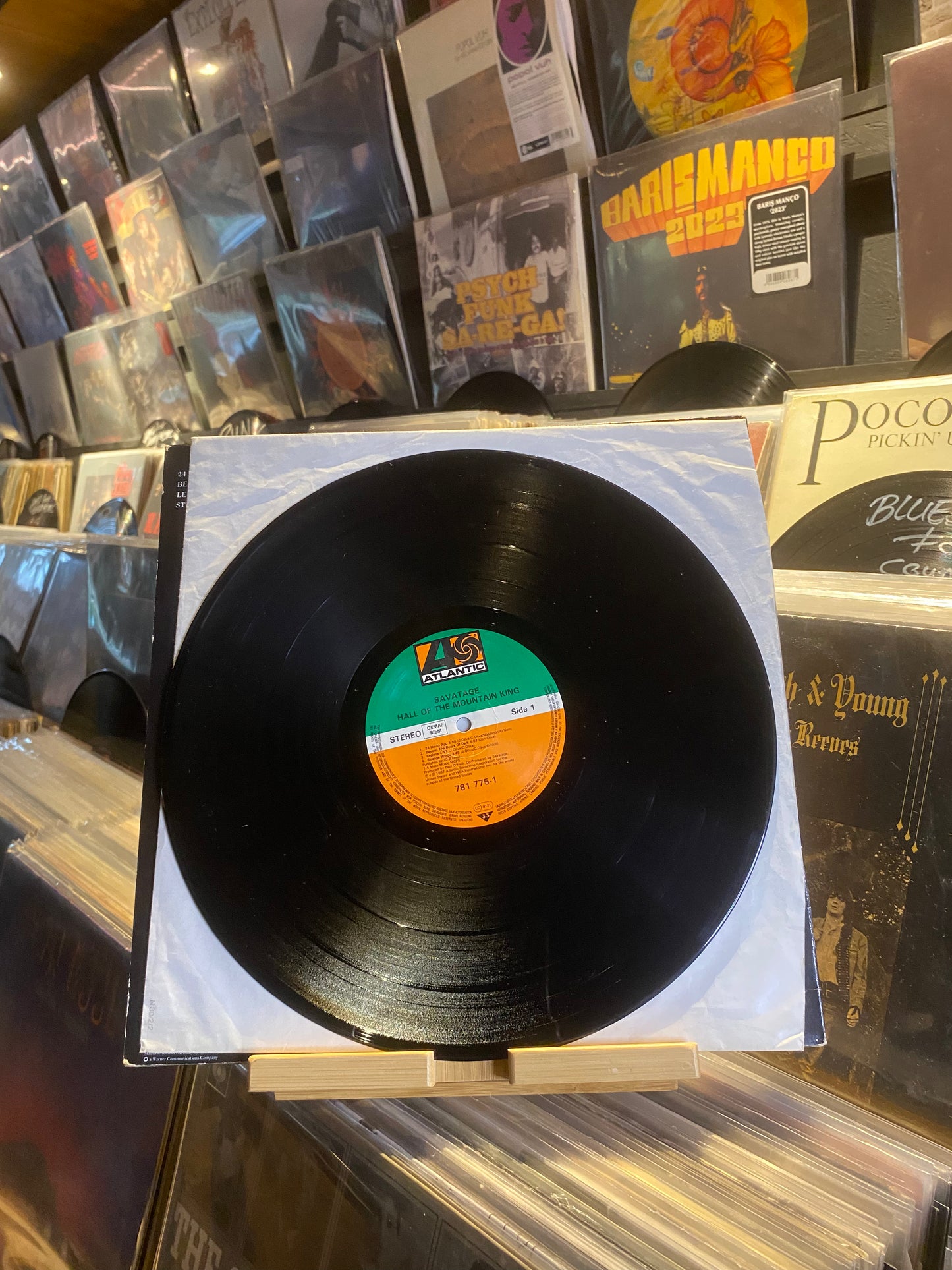 SAVATAGE – HALL OF THE MOUNTAIN KING / LP (OG EU 1987)