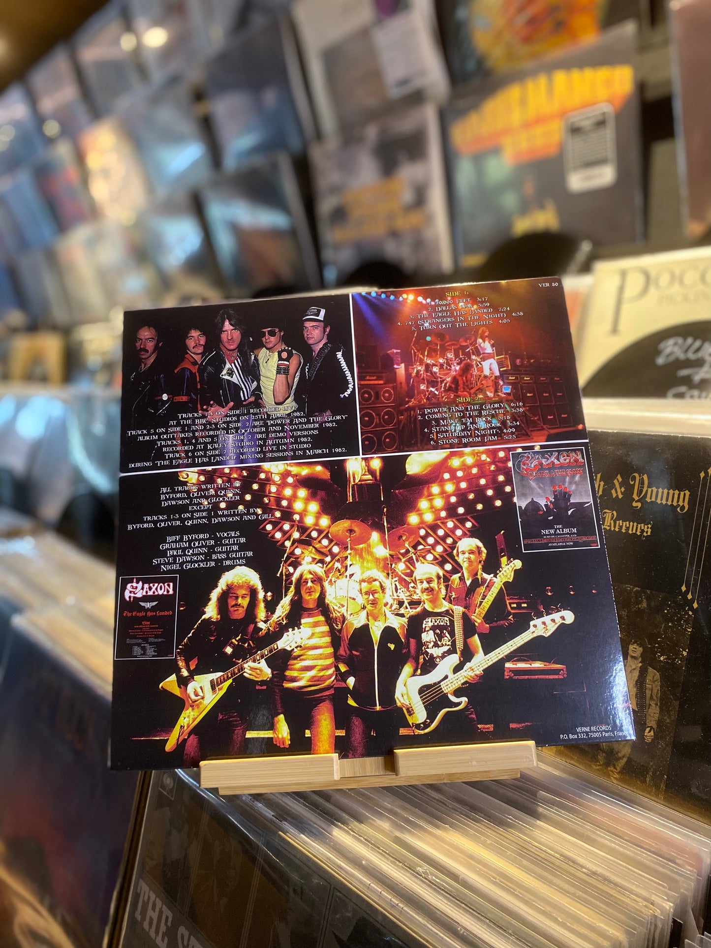 SAXON – STAND UP AND ROCK / BOOTLEG (FR 2019)