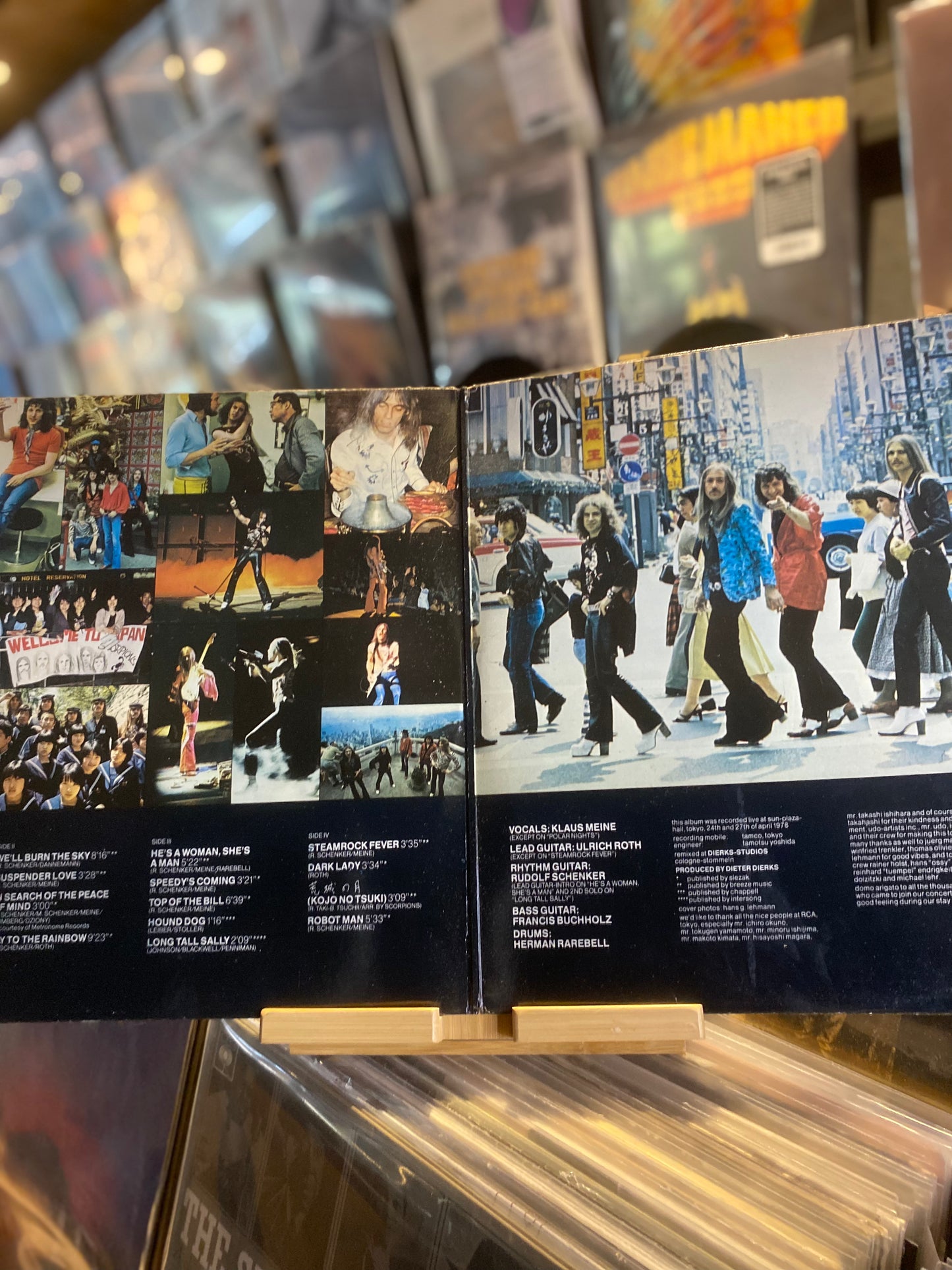 SCORPIONS – TOKYO TAPES / 2 x lp gatefold (OG FR 1978)
