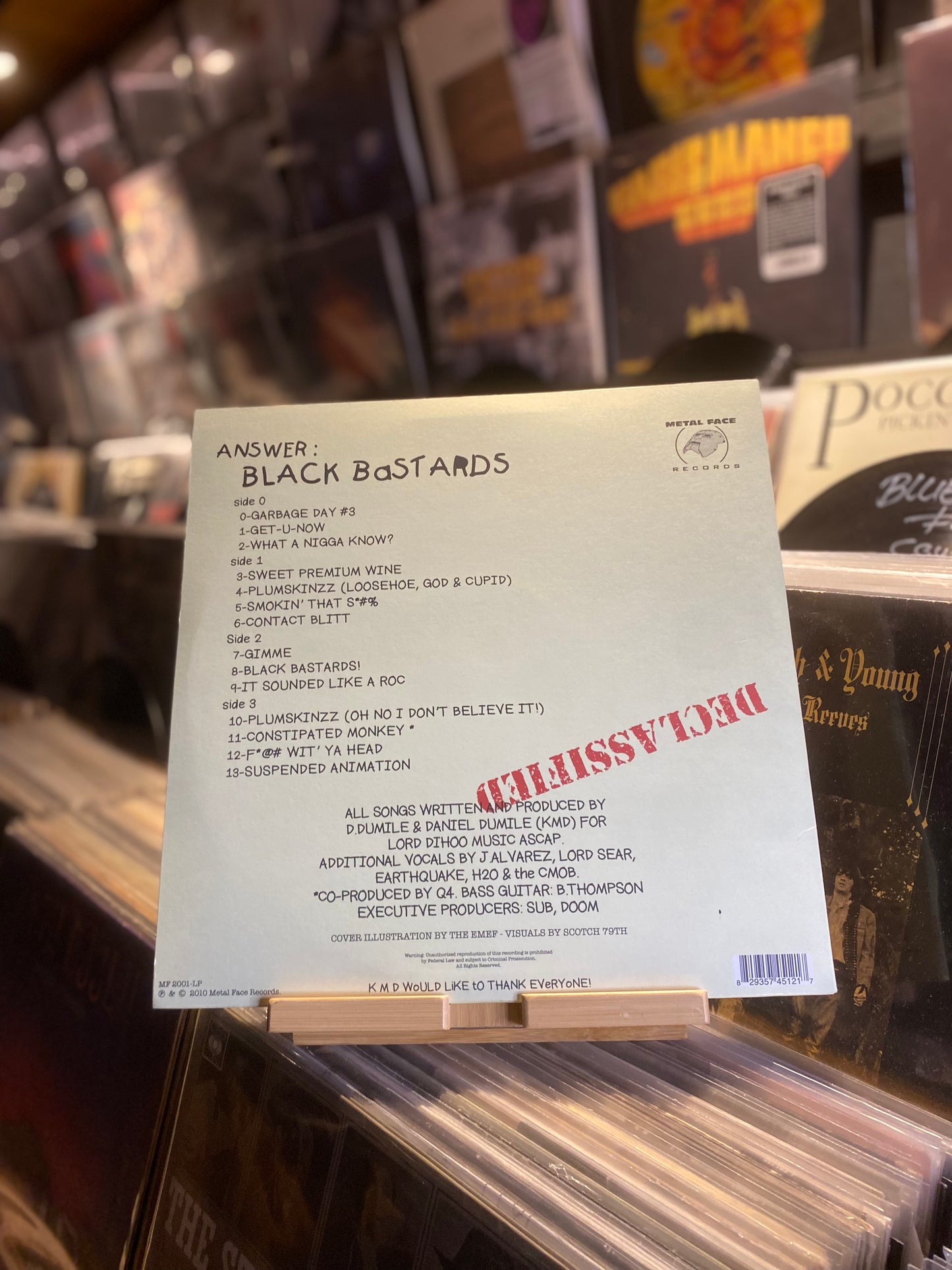 KMD – Bl_ck B_st_rds / 2X LP ( RE US 2008)