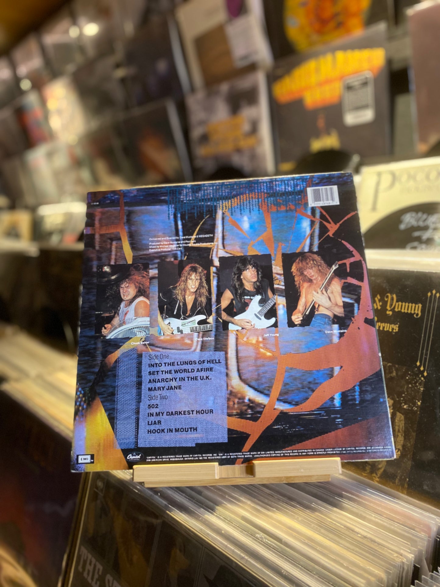MEGADETH – SO FAR, SO GOOD... SO WHAT...OG CAN 1988...VG+/VG+