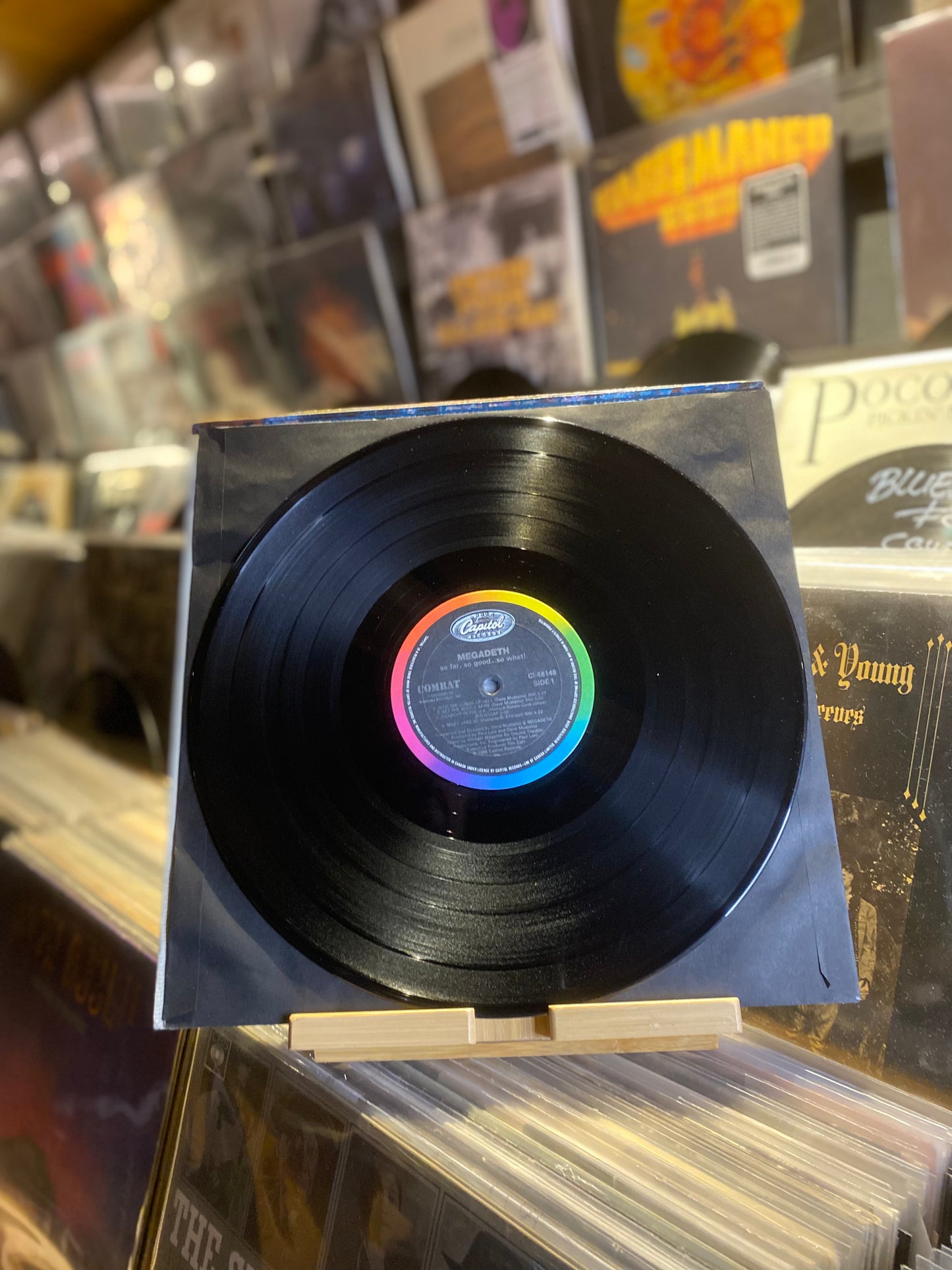 MEGADETH – SO FAR, SO GOOD... SO WHAT...OG CAN 1988...VG+/VG+