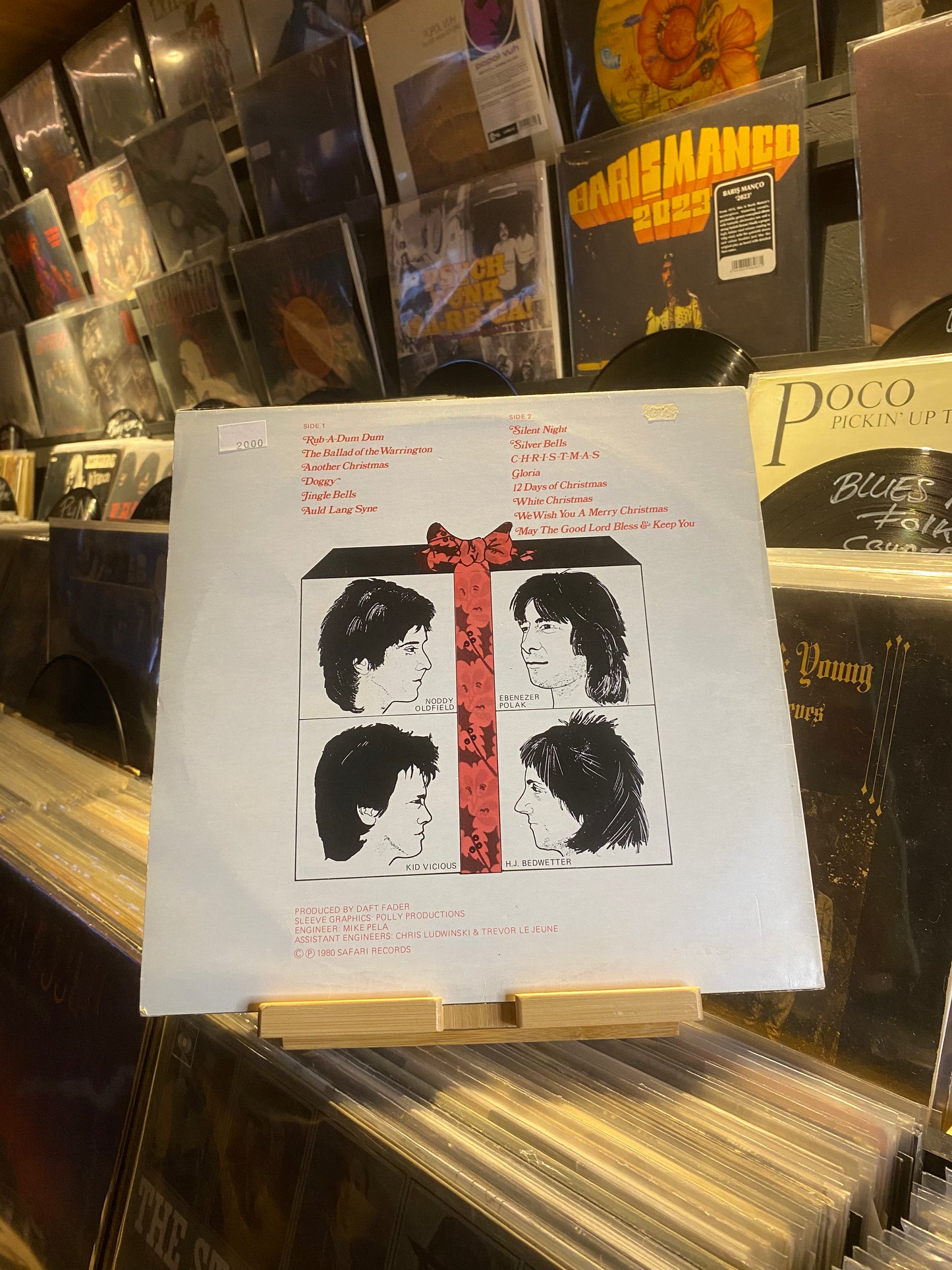 THE YOBS – THE YOBS CHRISTMAS ALBUM...OG UK 1980..EX/VG+