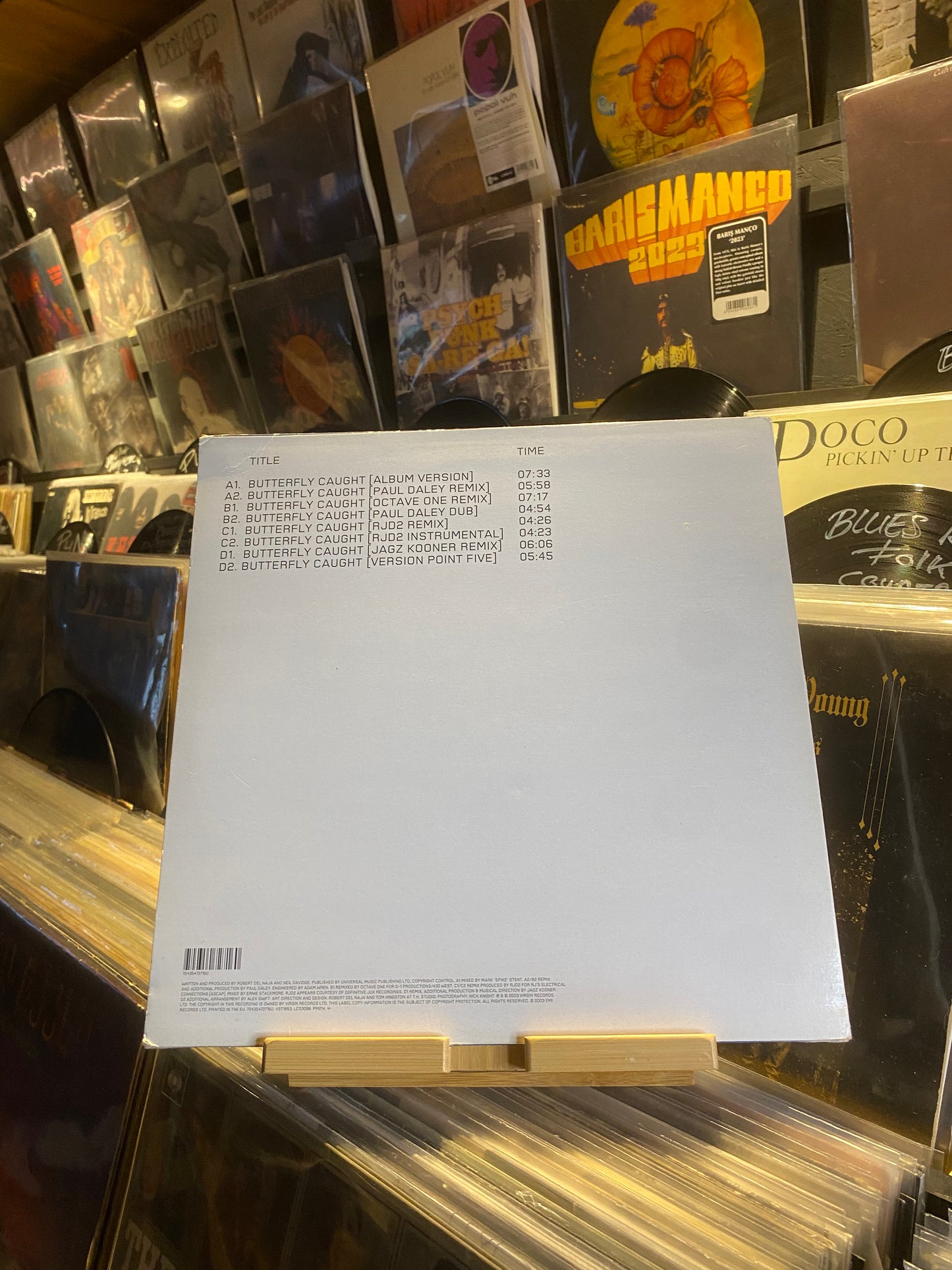 MASSIVE ATTACK – BUTTERFLY CAUGHT / 2X LP (OG UK 2003)